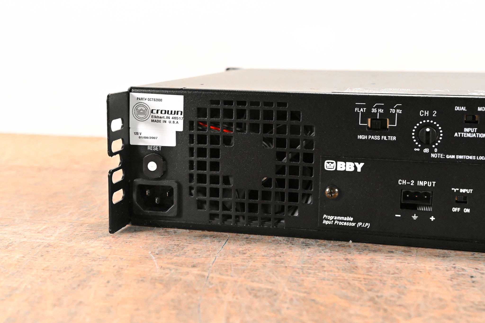 Crown CTs 2000 Two-Channel 1000W Power Amplifier