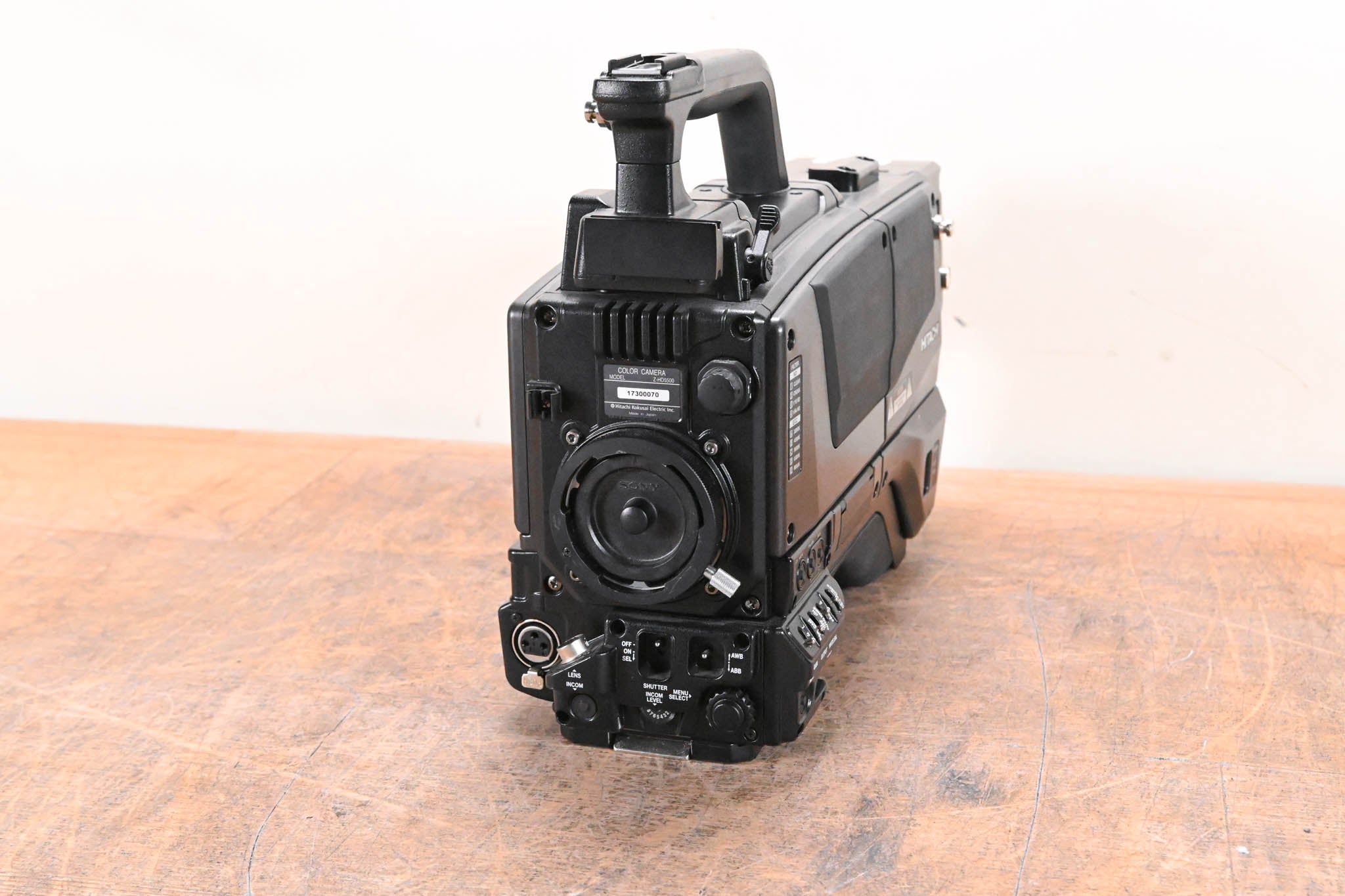Hitachi Z-HD5500 HDTV Camera Body with CA-HF1200 Fiber Camera Adapter