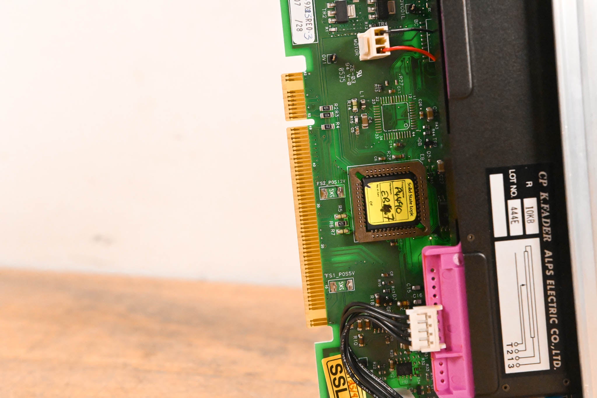 Solid State Logic C300 HD Motorized Fader Module – ALPS K-Fader Assembly