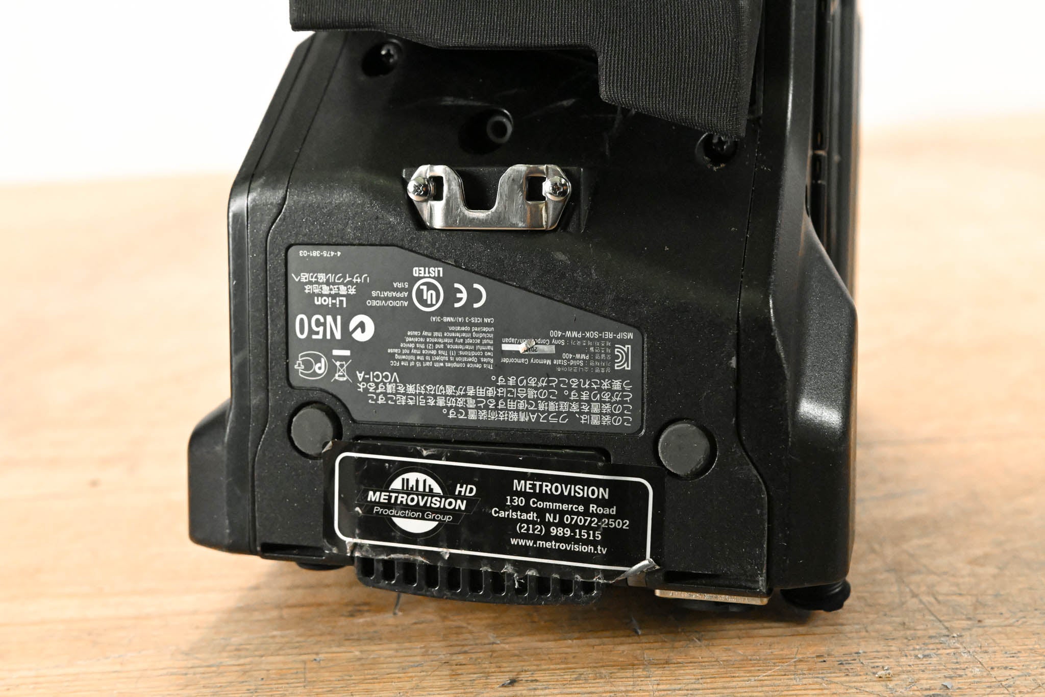 Sony PMW-400 XDCAM HD422 2/3" Camcorder w/ CBK-VF01 Viewfinder + Mic