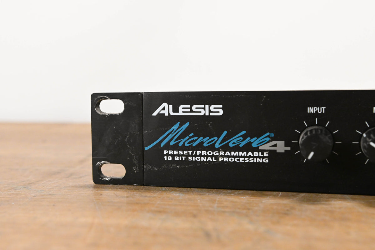 Alesis MicroVerb 4 Dual-Channel Digital Effects Unit (NO POWER SUPPLY)
