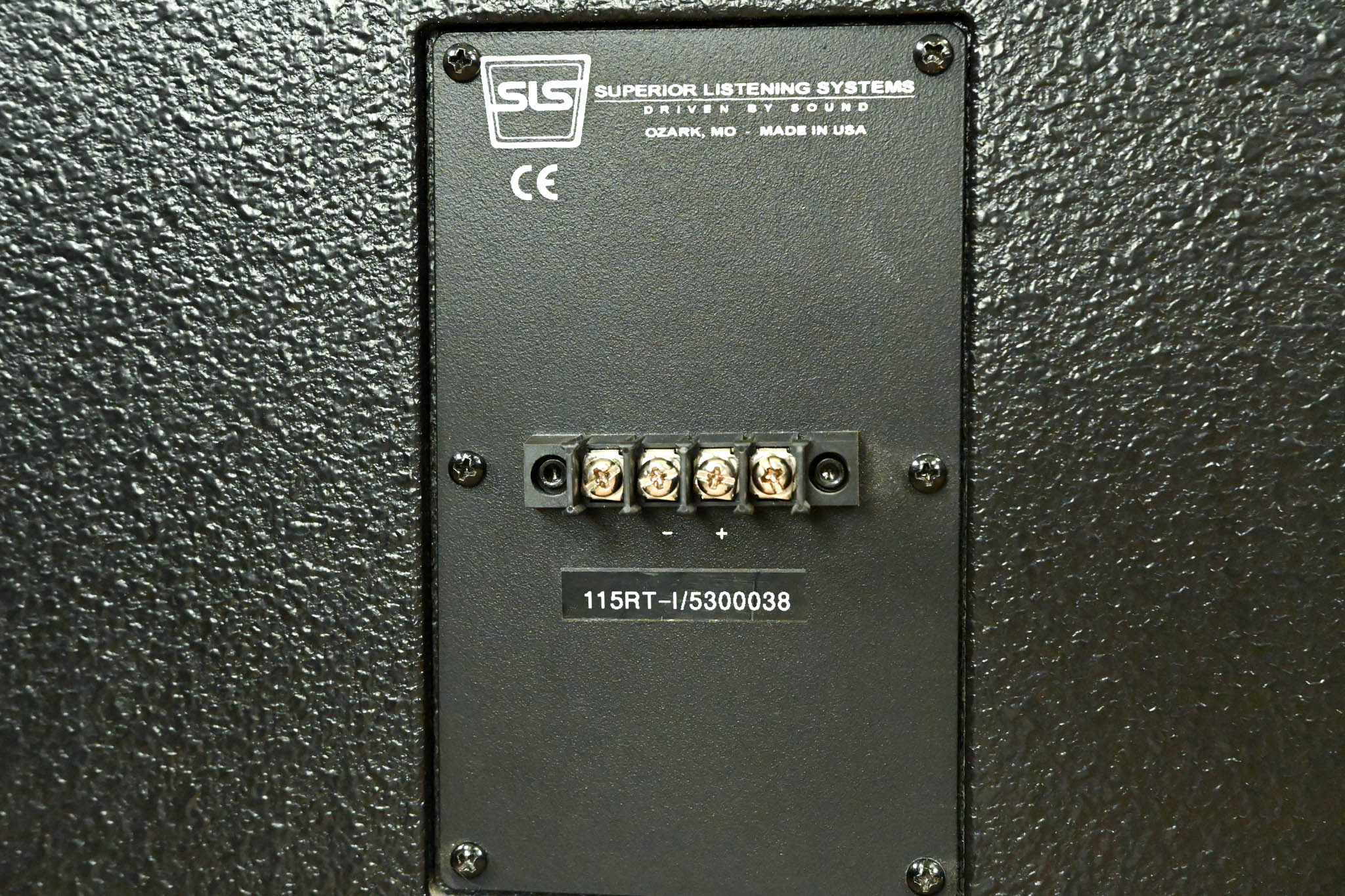 SLS 115RT-I 15” Two-Way Full-Range Bi-Amplified Loudspeaker (PAIR)