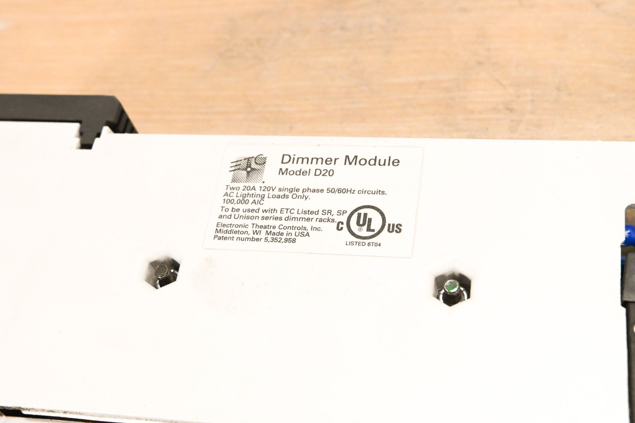 ETC D20 Dual 20A Dimmer Module (Pack of 4)