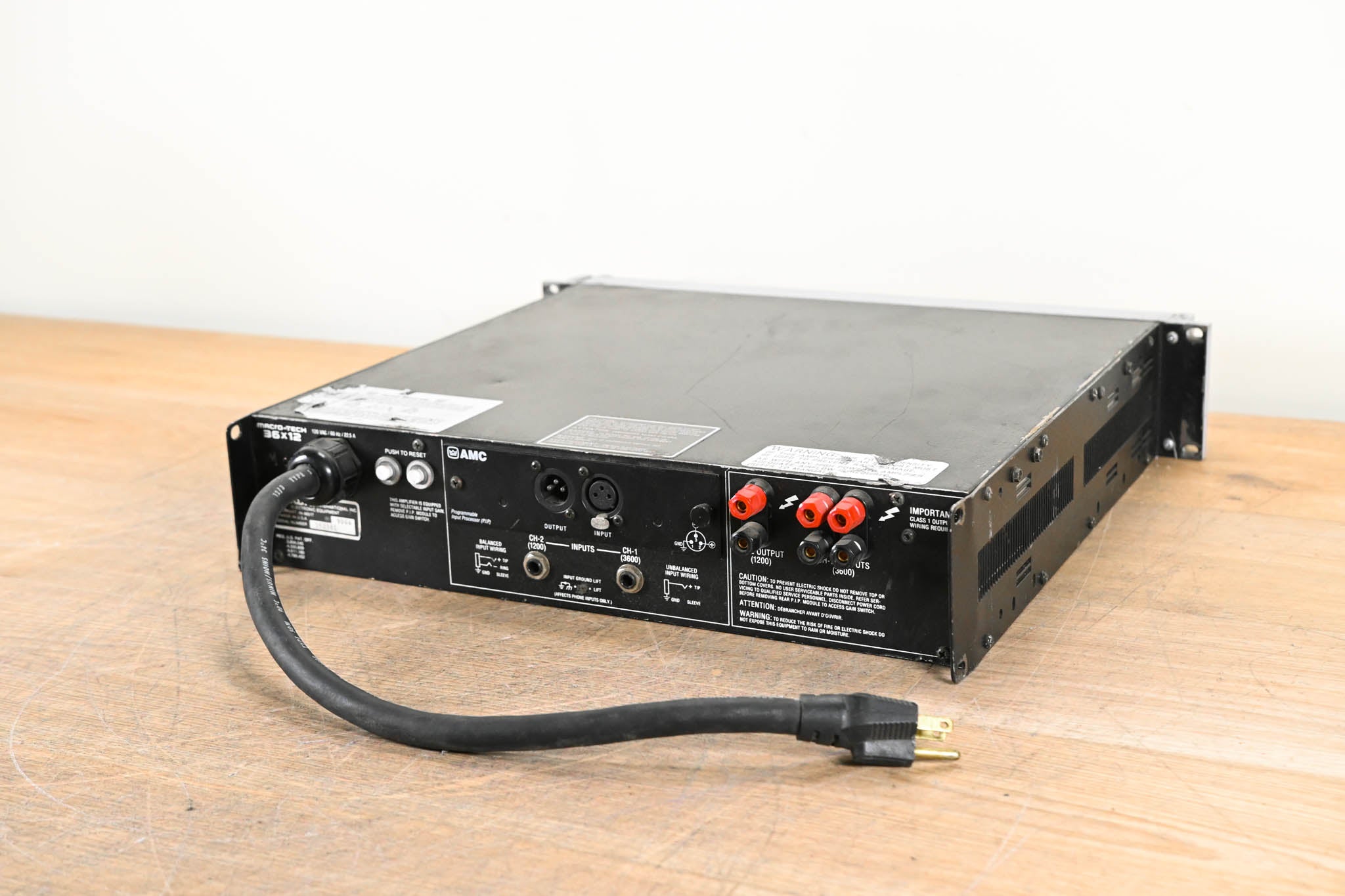 Crown Macro-Tech 36x12 2-Channel Power Amplifier