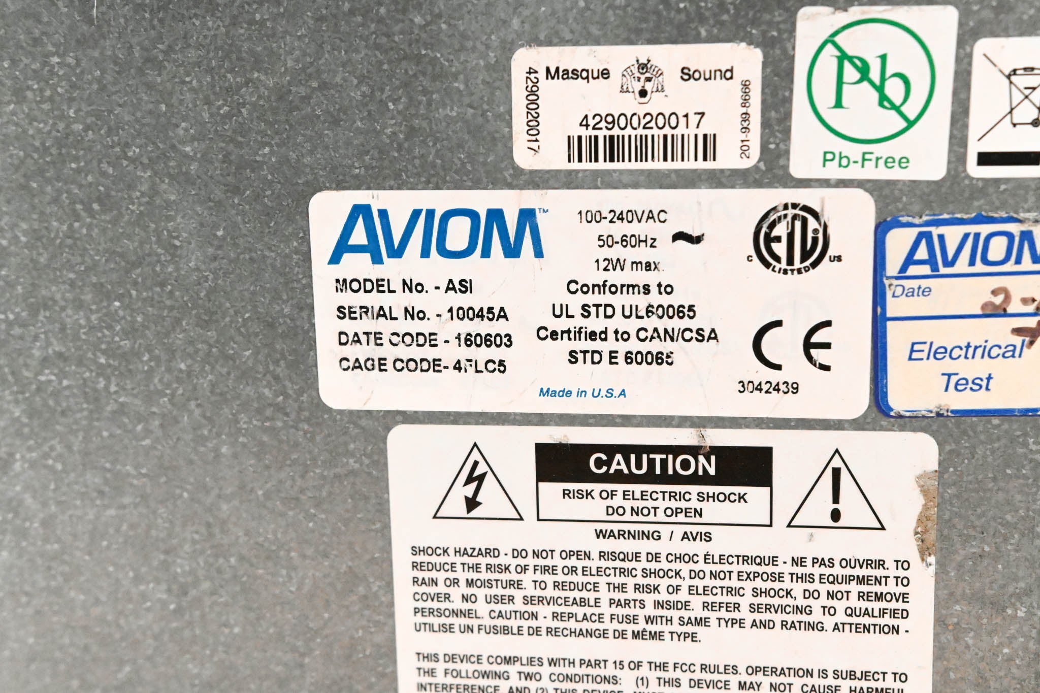 Aviom ASI A-Net Systems Interface