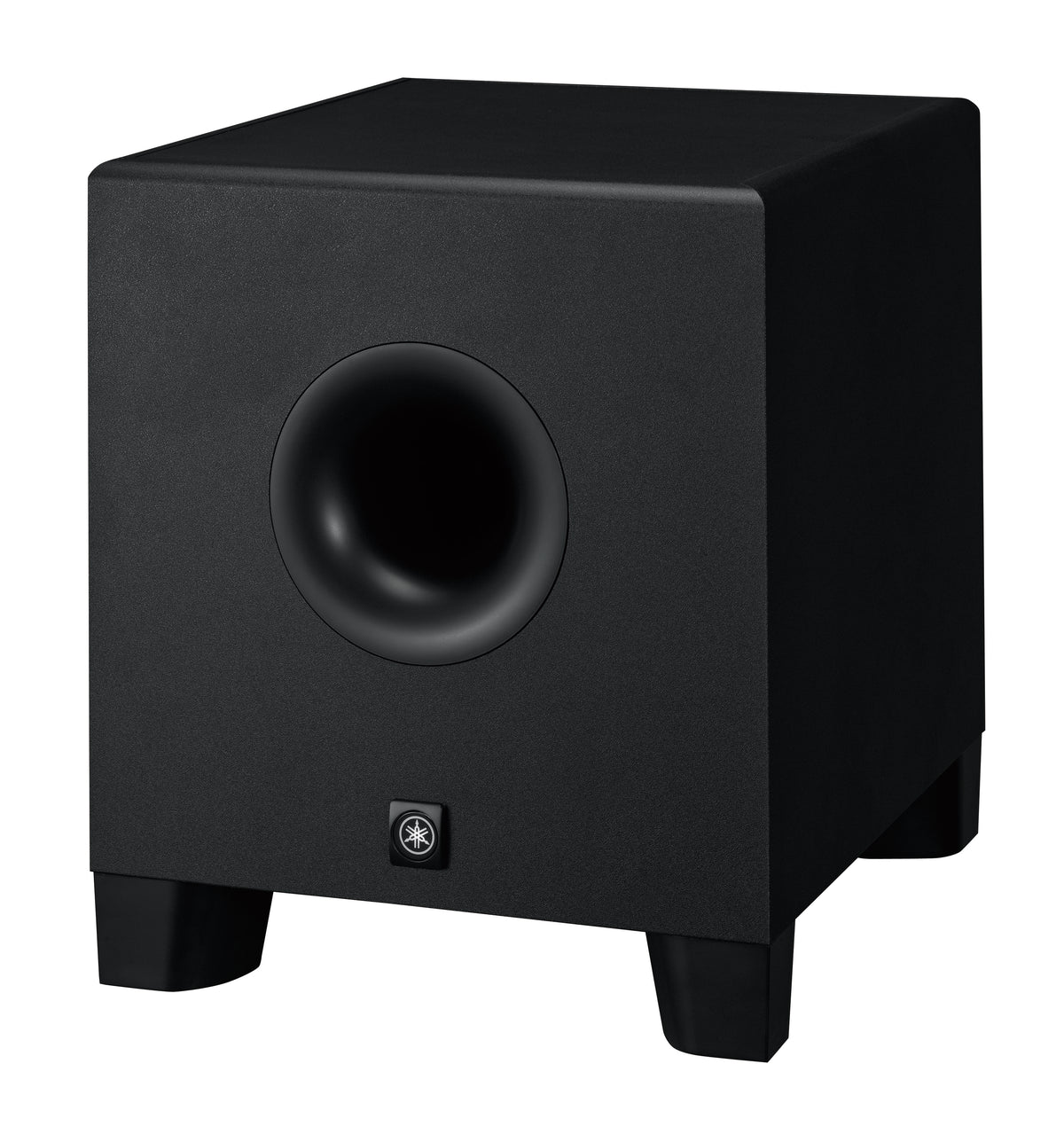 Powered studio subwoofer 1 x 8 150W 22-160Hz 2 x XLR-F 2 x 1/4 balanced inputs 2 x XLR-M outputs black finish