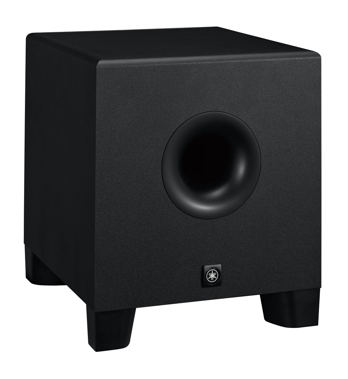 Powered studio subwoofer 1 x 8 150W 22-160Hz 2 x XLR-F 2 x 1/4 balanced inputs 2 x XLR-M outputs black finish