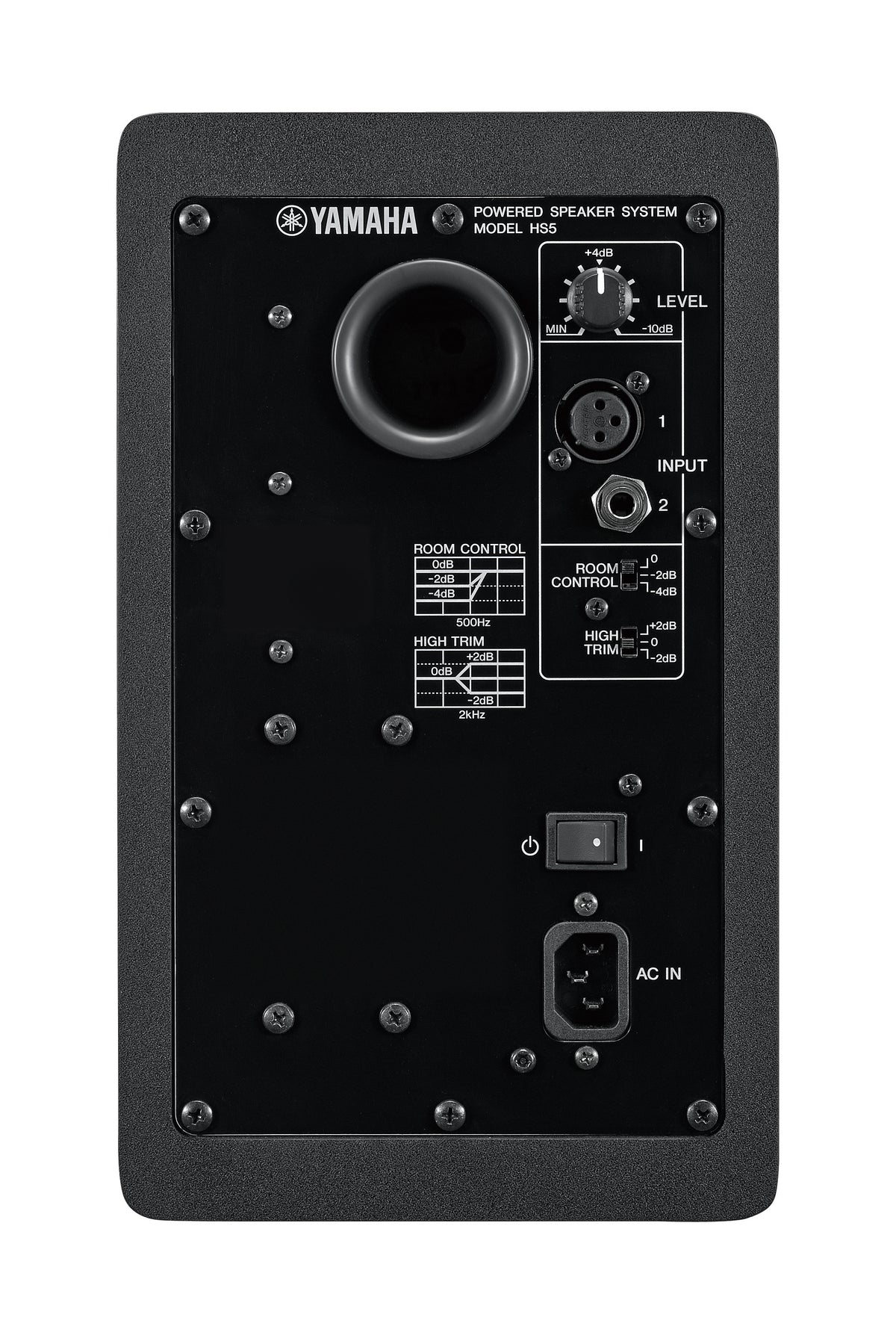Powered studio monitors 1 x 5 1 x 1 dome 70W 54-30kHz 1 x XLR-F 1 x 1/4 balanced inputs black finish