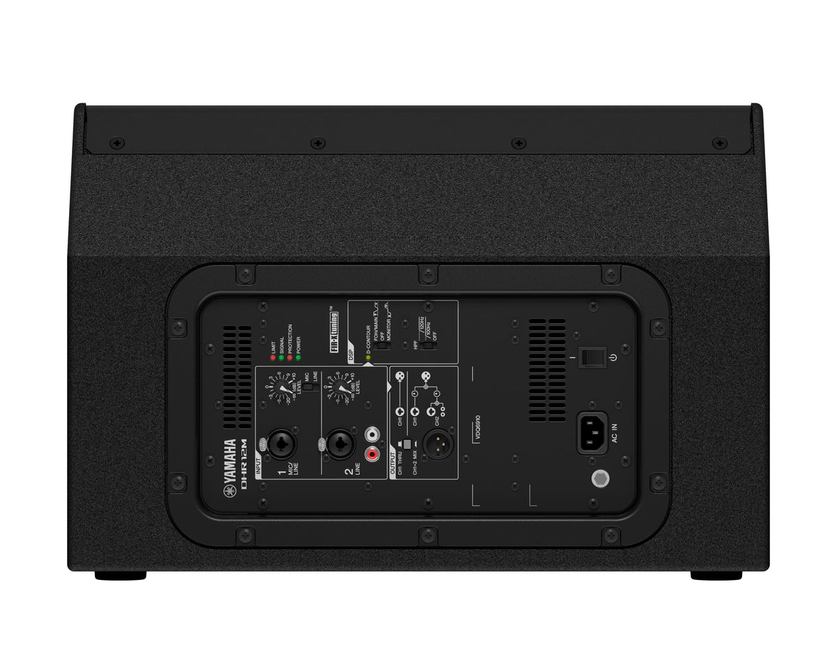 Powered monitor / full-range loudspeaker 90 x 90 black finish