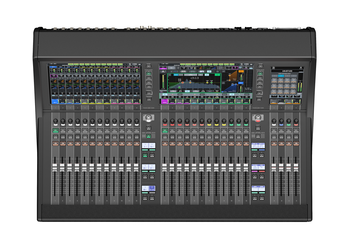 Professional 120-channel Dual Bay Digital Console