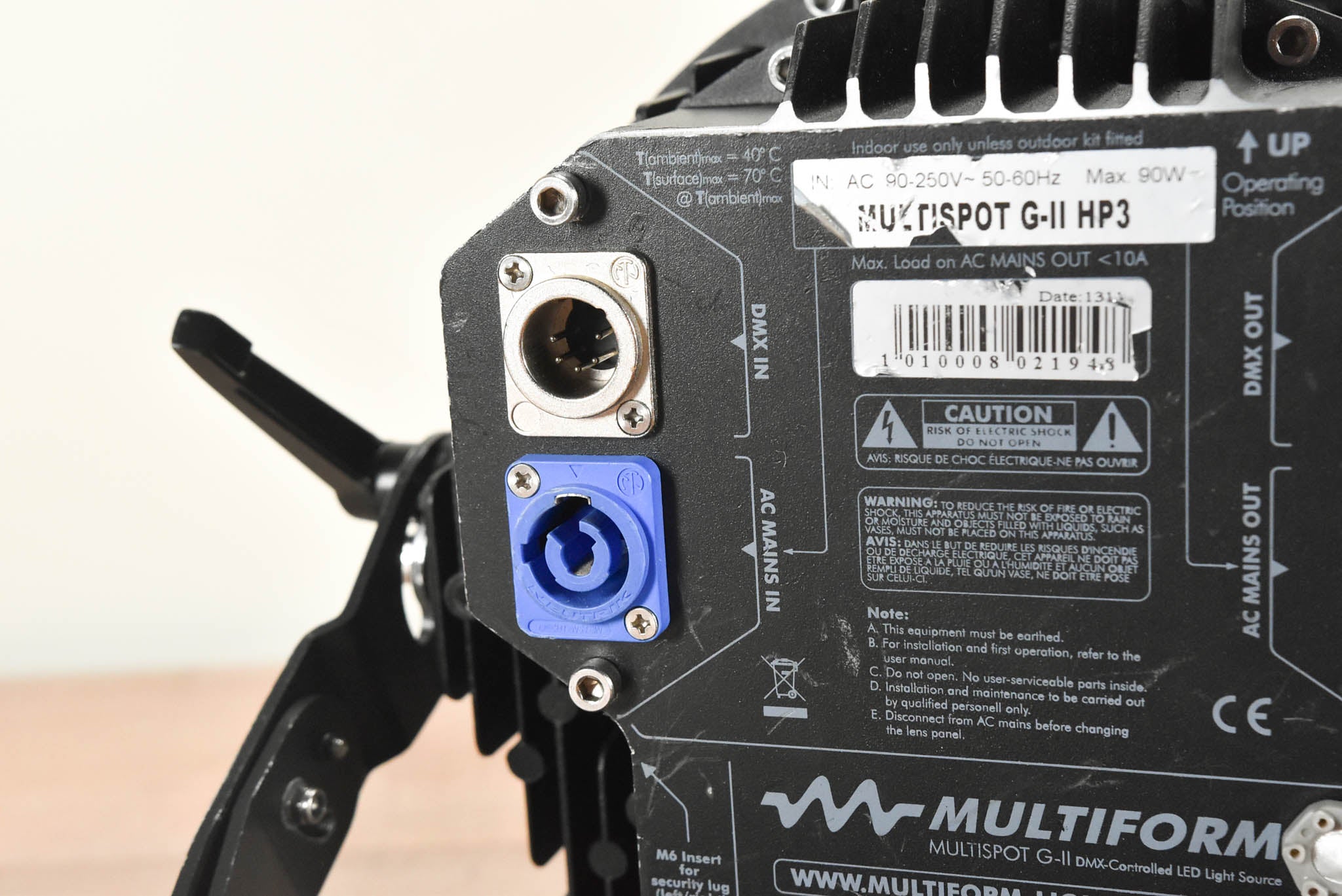 Multiform Multispot G-II HP3 High-Power DMX-Controlled LED Light