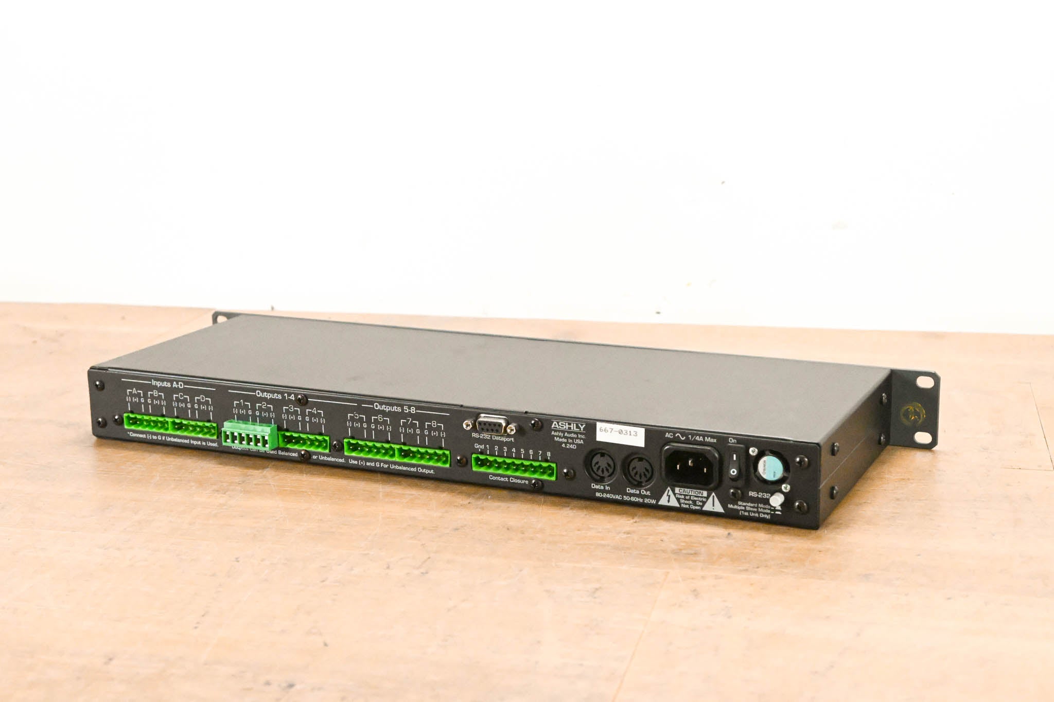 Ashly Protea System II 4.24D Audio Distribution Processor