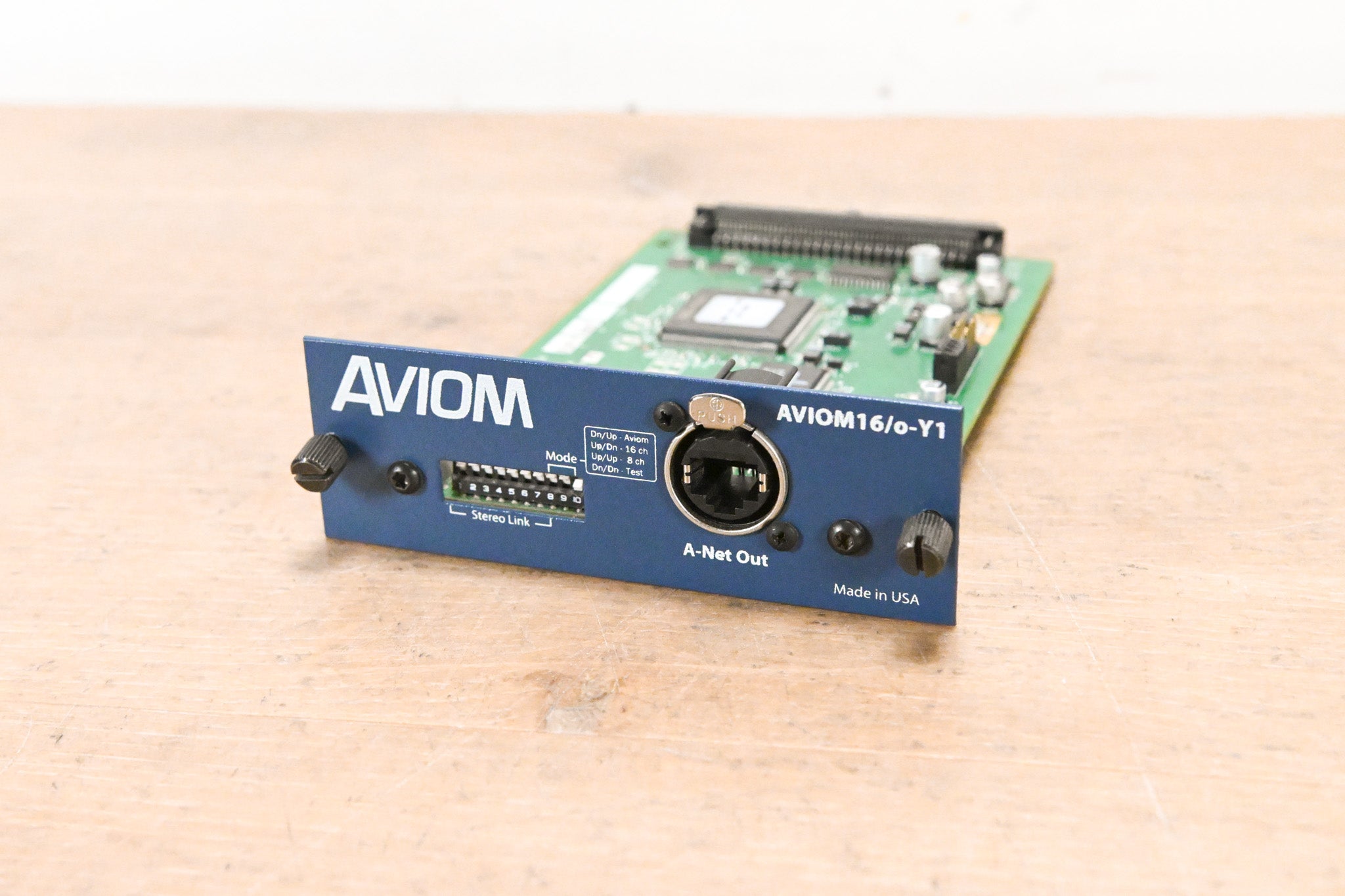 Aviom 16/o-Y1 A-Net Card for Yamaha Digital Products