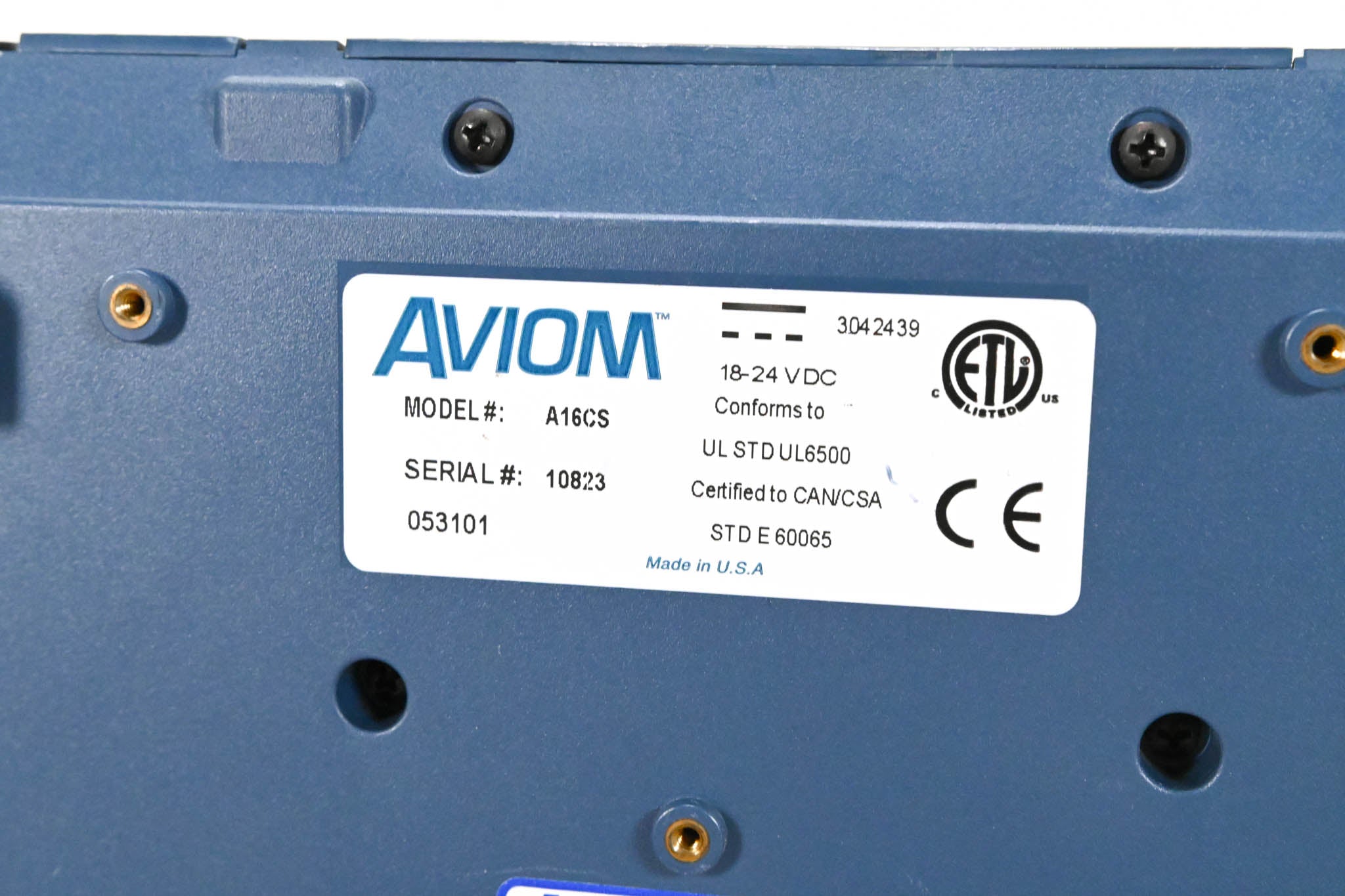 Aviom A-16cs Personal Mixer Control Surface for A-16R