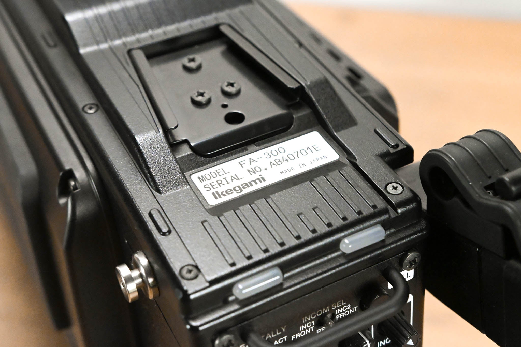 Ikegami HC-HD300 3-CMOS Full HD Camera w/ FA-300 Fiber Adapter