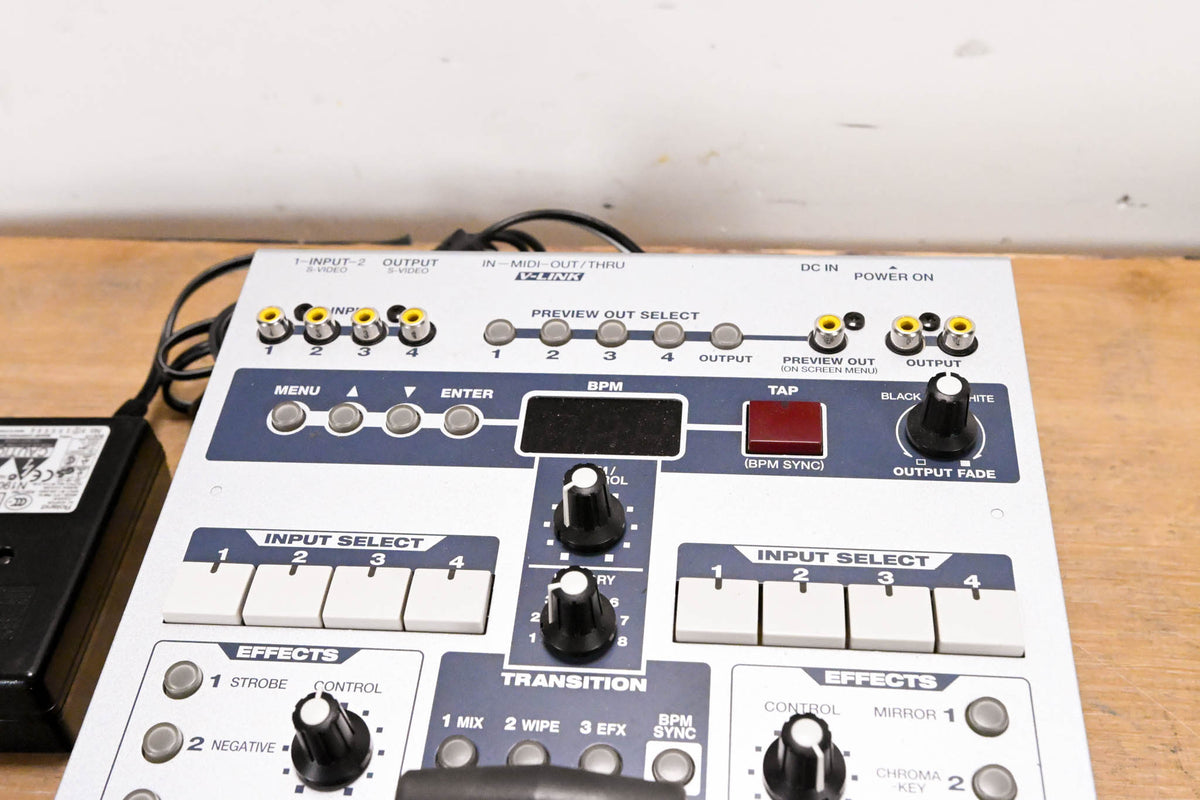 Edirol V-4 4-Channel Video Mixer with Effects