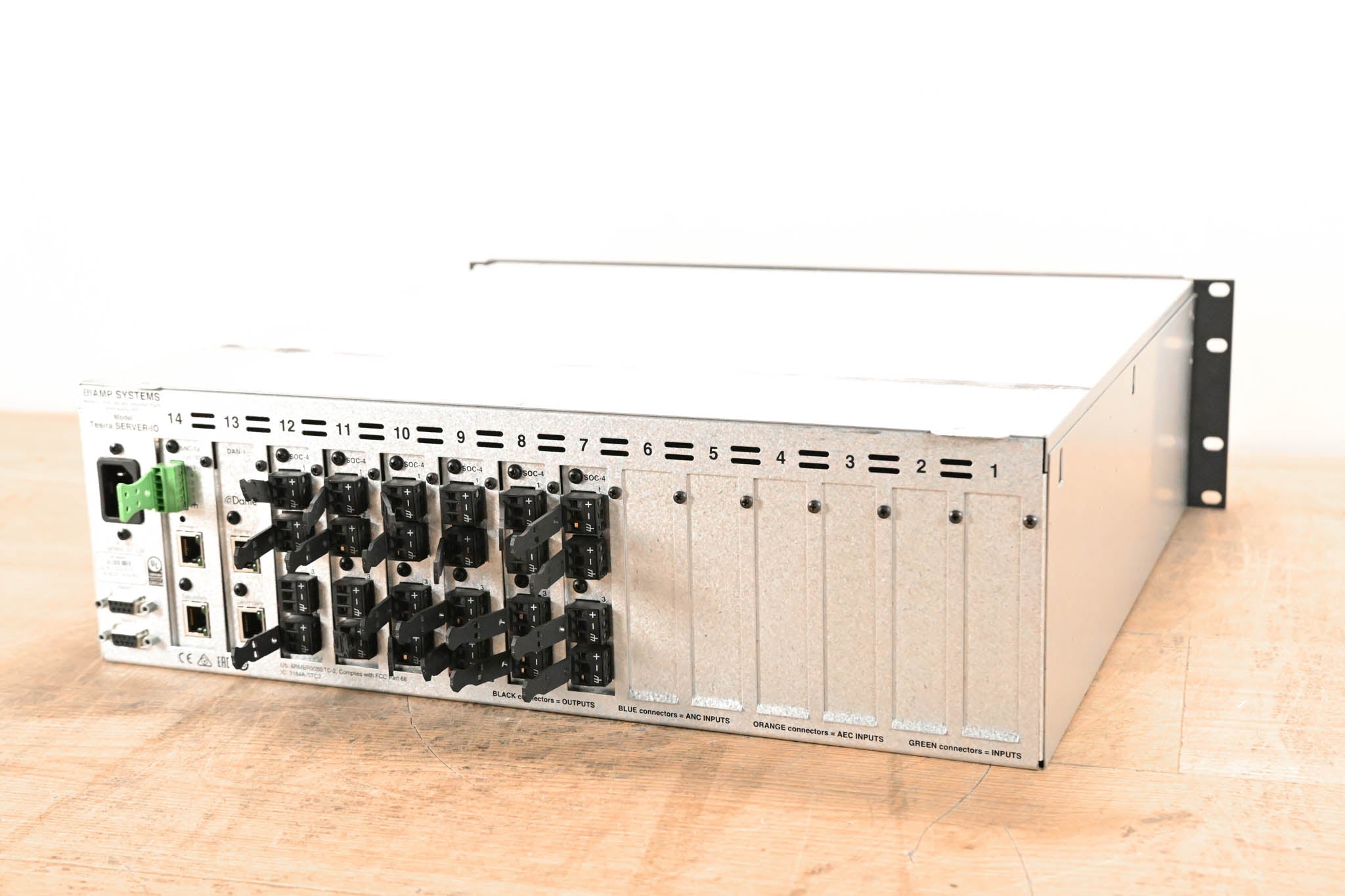 Biamp Tesira SERVER-IO Digital Audio Network Server