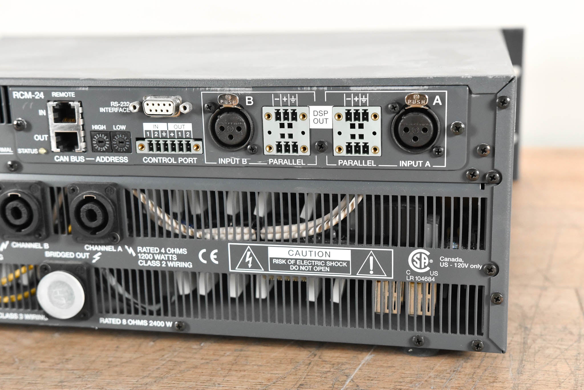 Electro-Voice (EV) P3000RL DSP-Controlled 2-Channel Power Amplifier