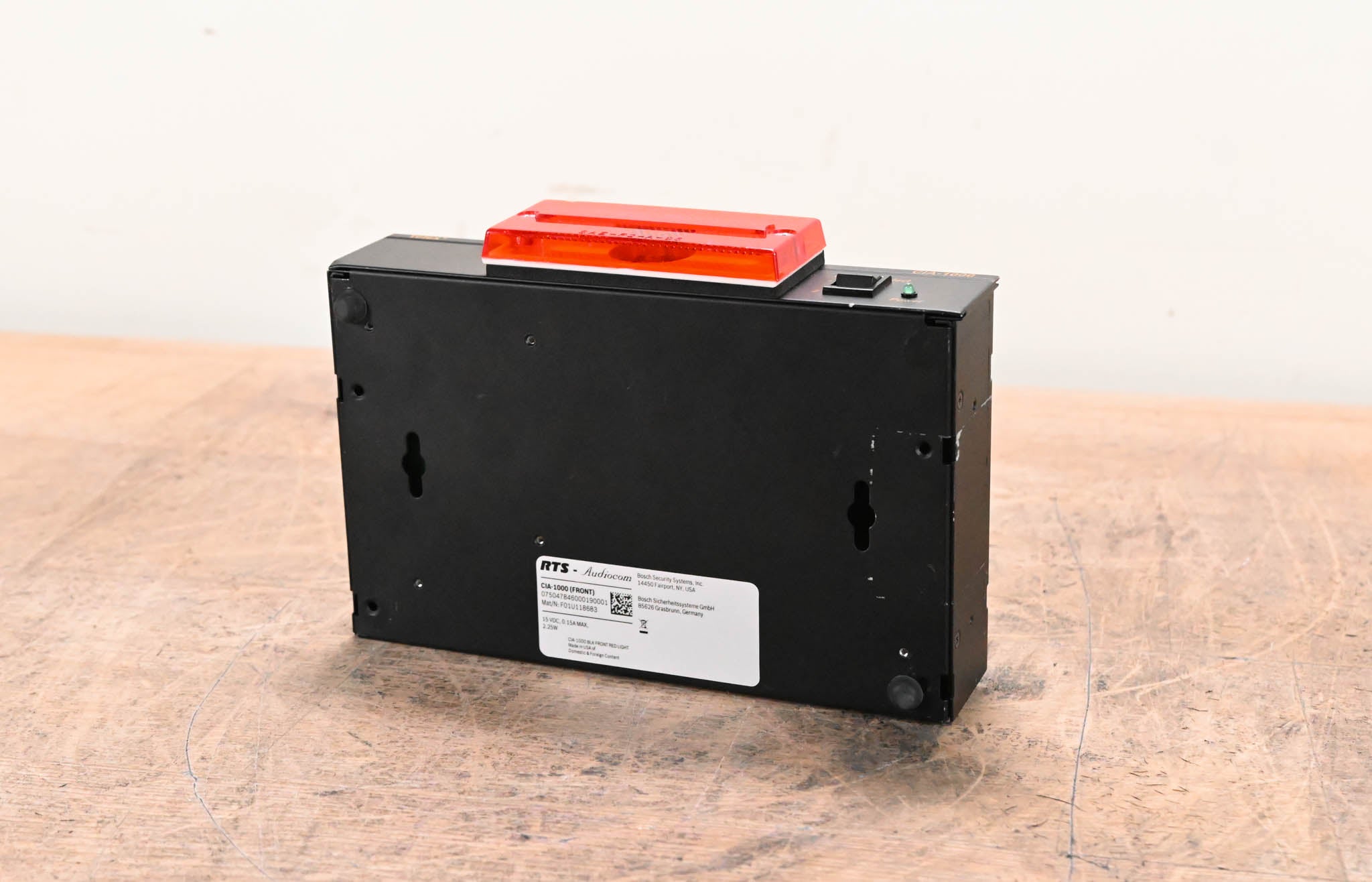 Telex CIA-1000 Front-Light Call Indicator Assembly (NO POWER SUPPLY)