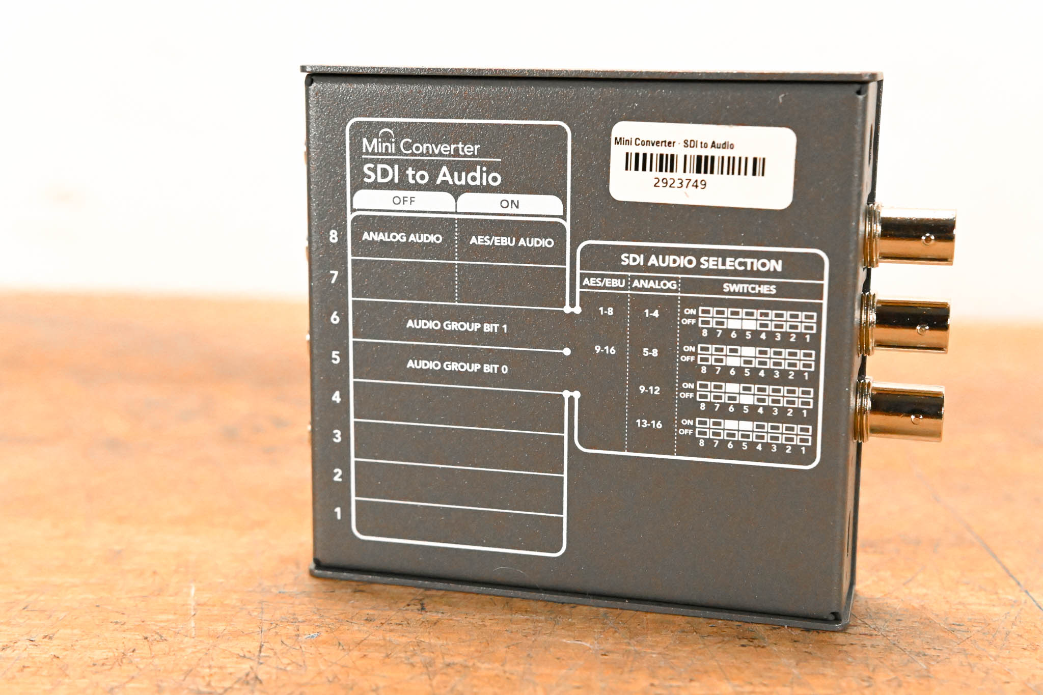 Blackmagic Design Mini Converter SDI to Audio