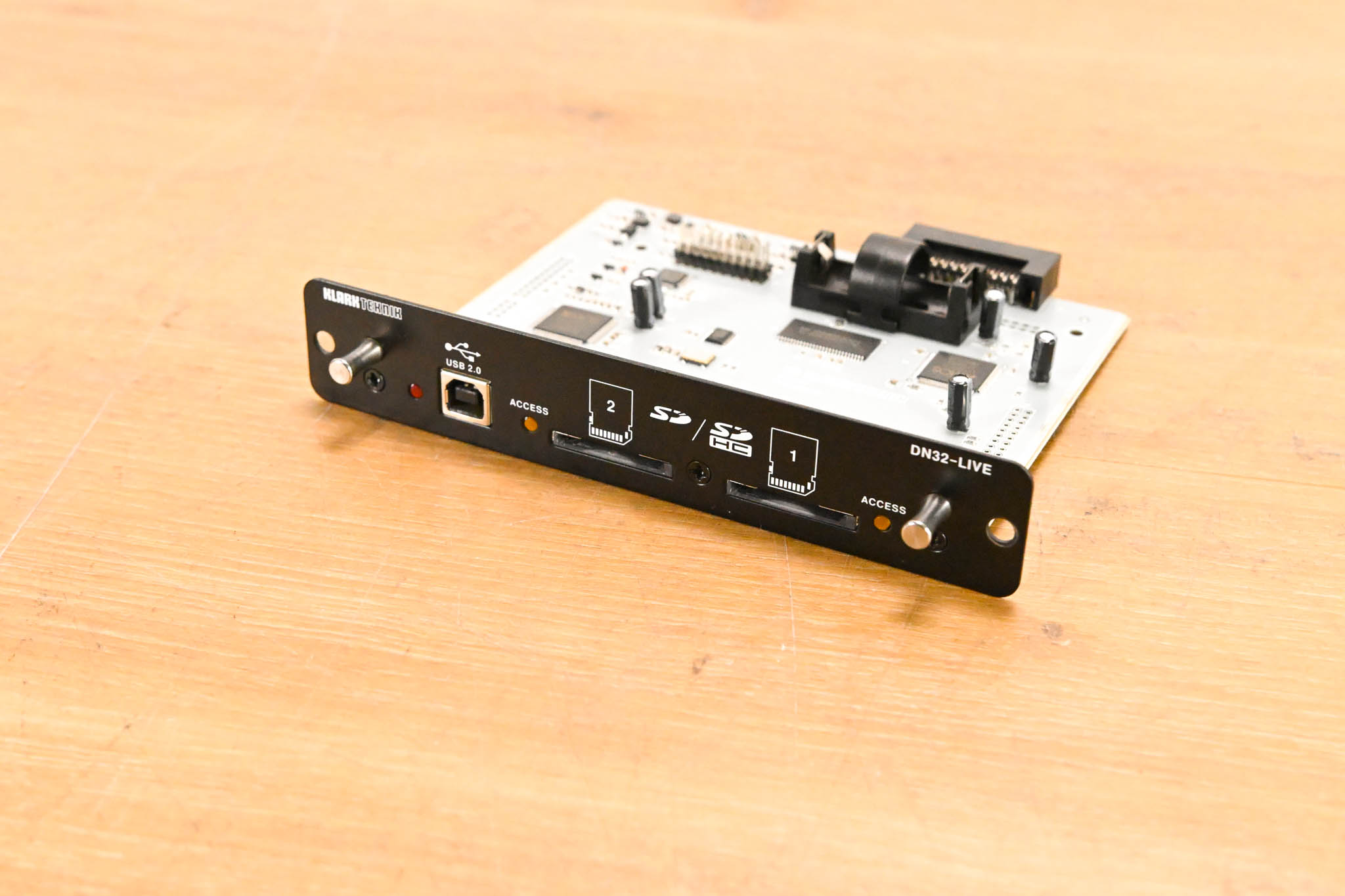 Klark Teknik DN32-LIVE SD/SDHC and USB 2.0 Expansion Module