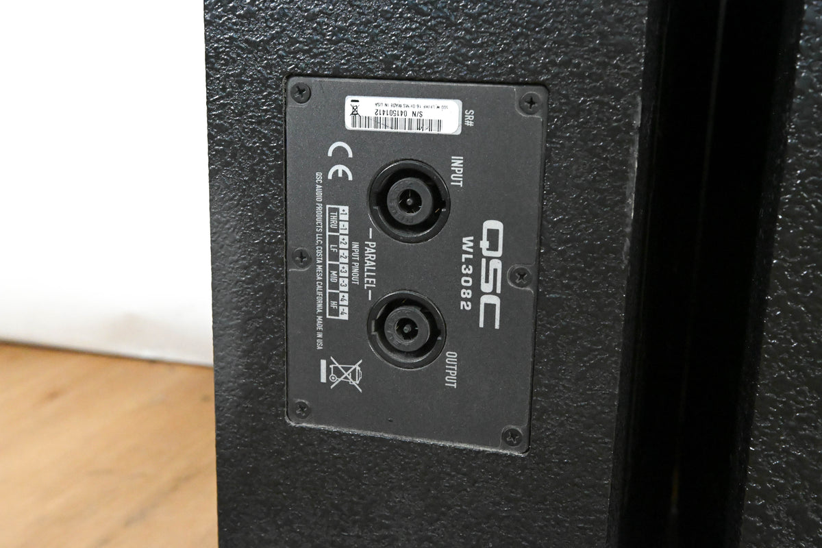 QSC WL3082 WideLine-8 3-Way Line Array Loudspeaker (PAIR)