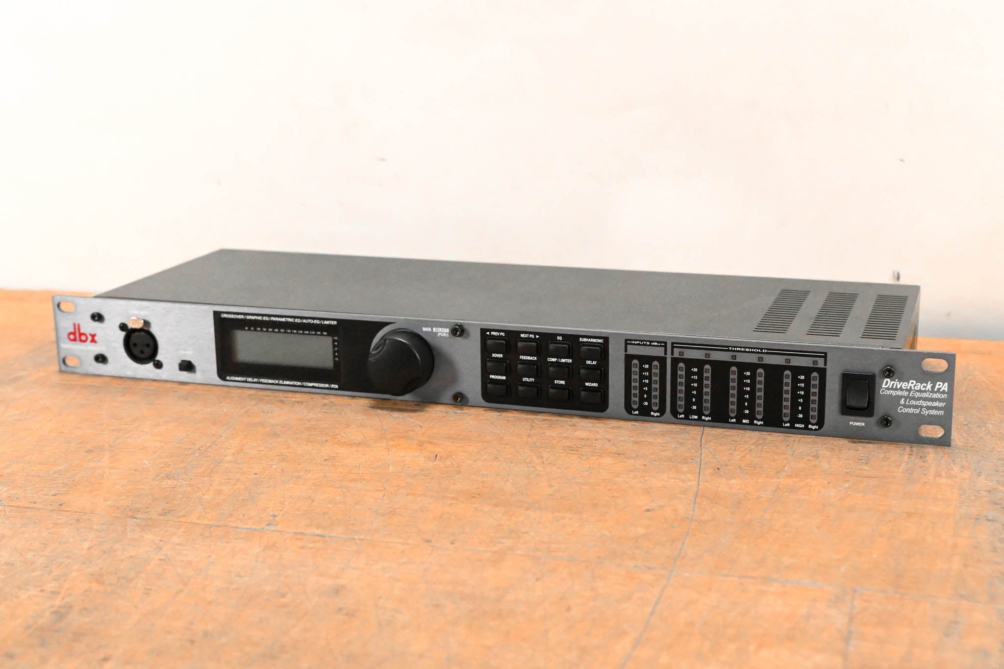 dbx DriveRack PA Complete Equalization and Loudspeaker Control System
