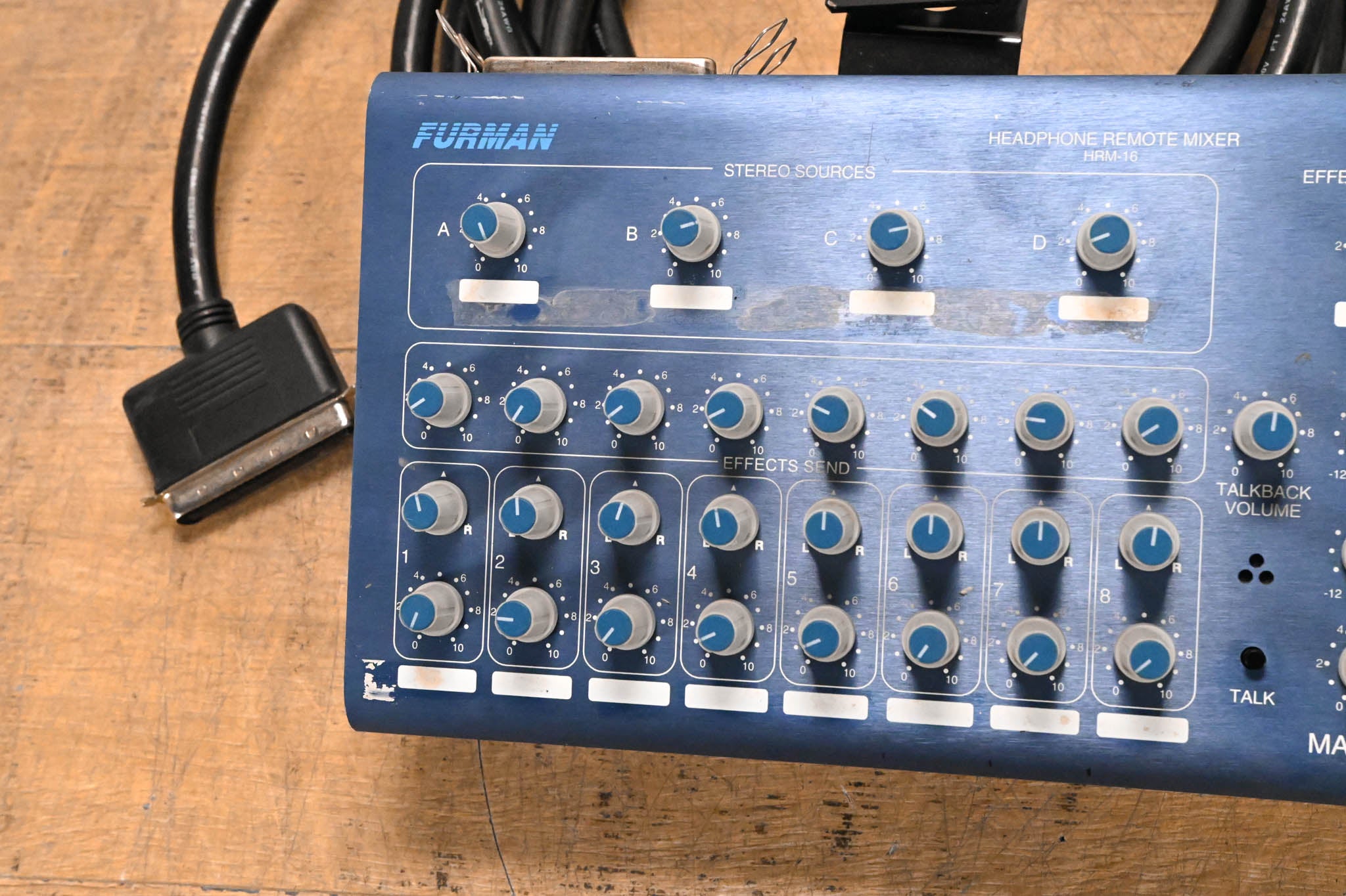 Furman HRM-16 16-Channel Headphone Mixing Station