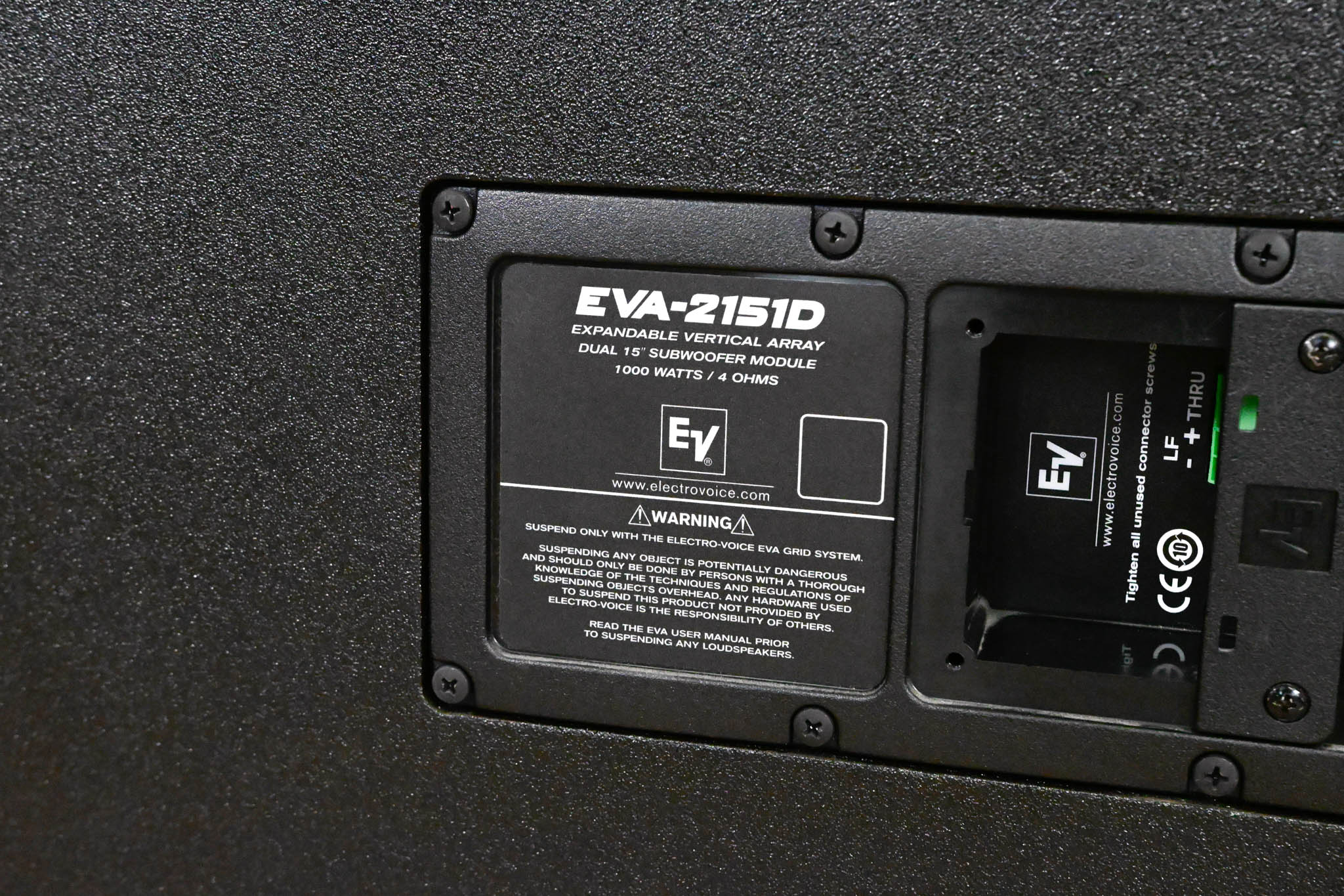 Electro-Voice (EV) EVA-2151D Dual 15" Passive Line Array Subwoofer