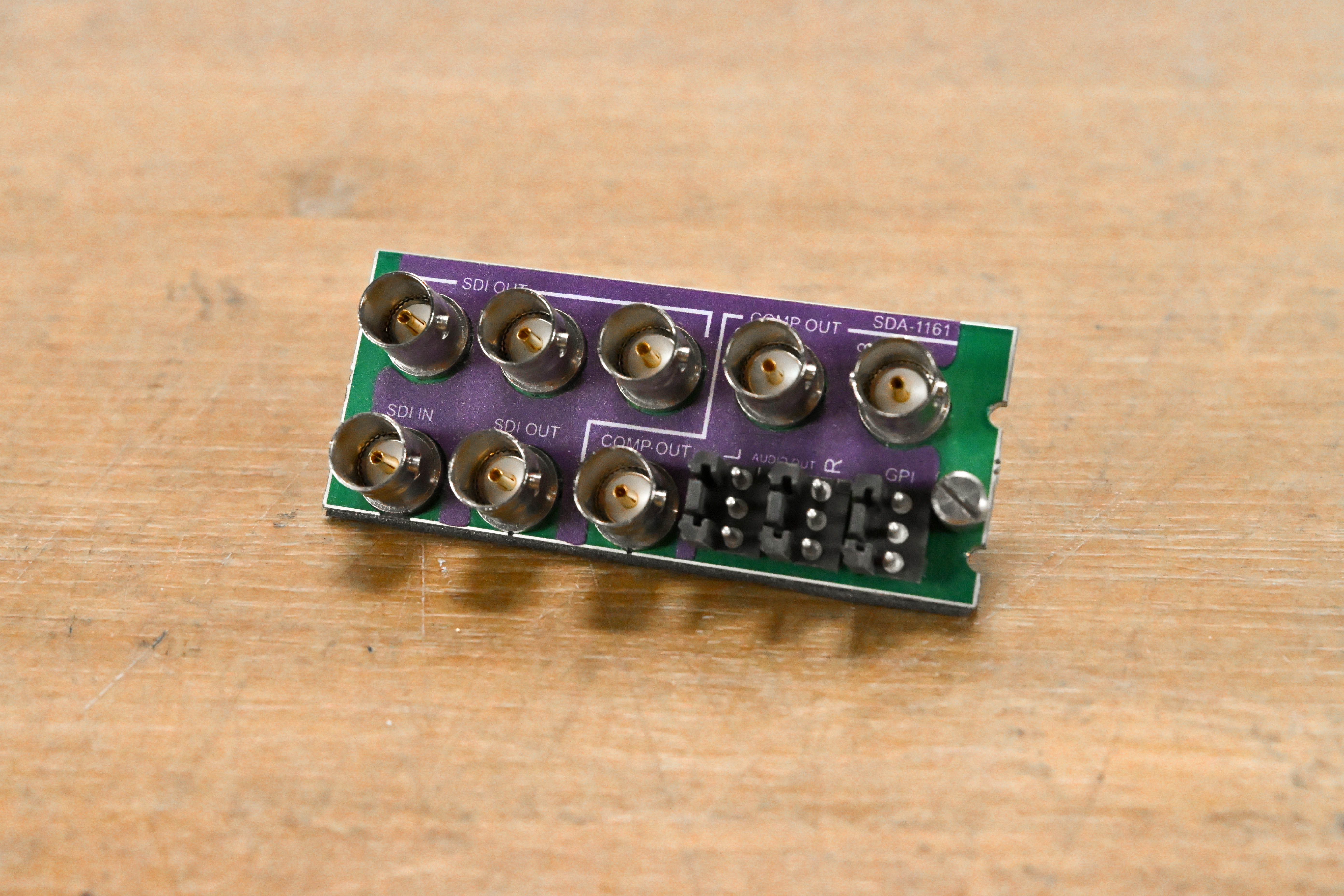 Miranda SDA-1161 Rear I/O Module for Densité Frame