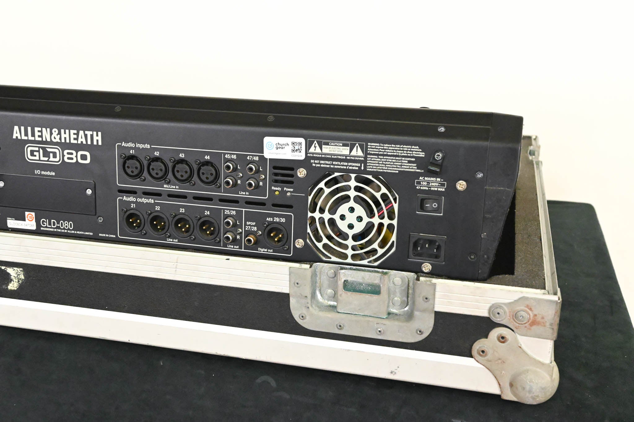 Allen & Heath GLD-80 Digital Audio Mixing Surface with Road Case