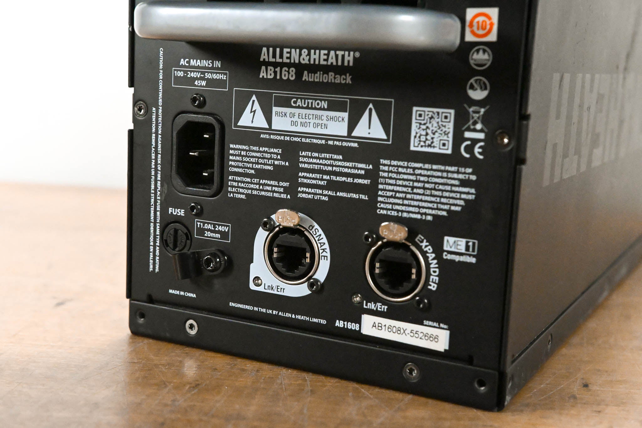 Allen & Heath AB168 16x8 Remote AudioRack Stage Box