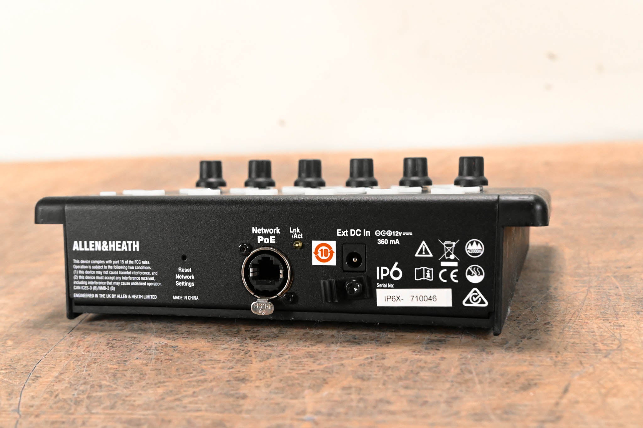 Allen & Heath IP6 Six Rotary Remote Controller for dLive/Avantis/AHM