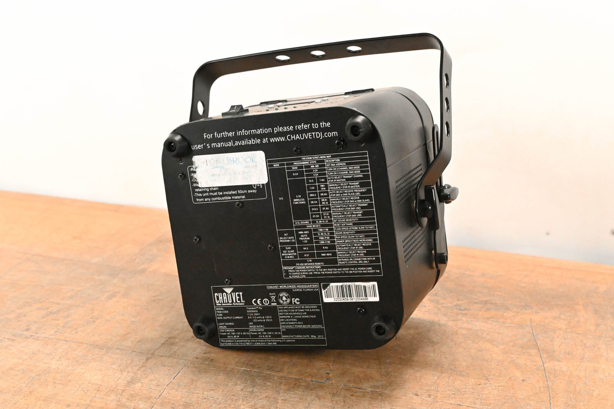 Chauvet Freedom Par RGBA Wireless LED Par