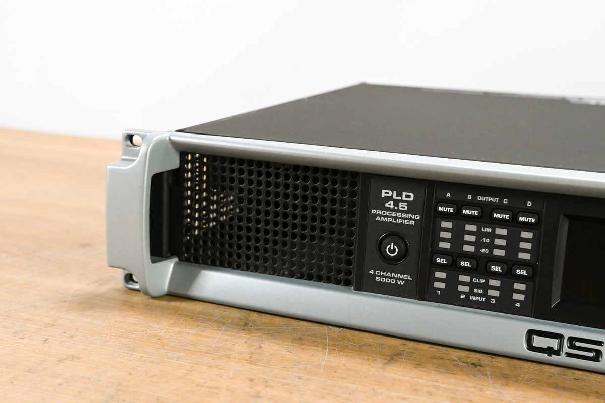 QSC PLD4.5 Four-Channel Power Amplifier with DSP