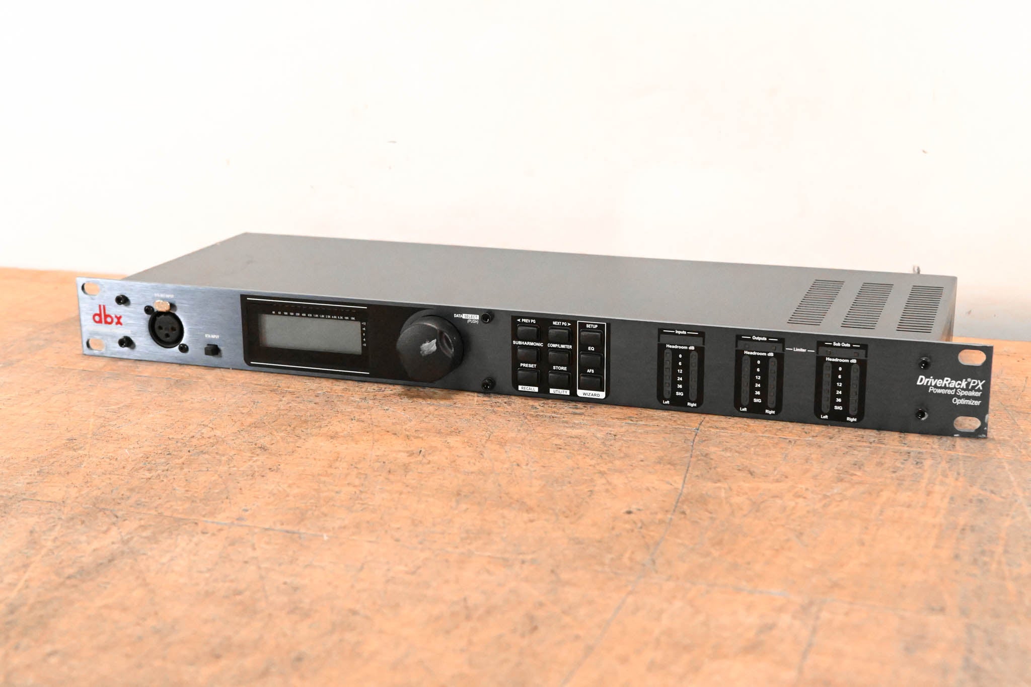 dbx DriveRack PX Powered Speaker Optimizer