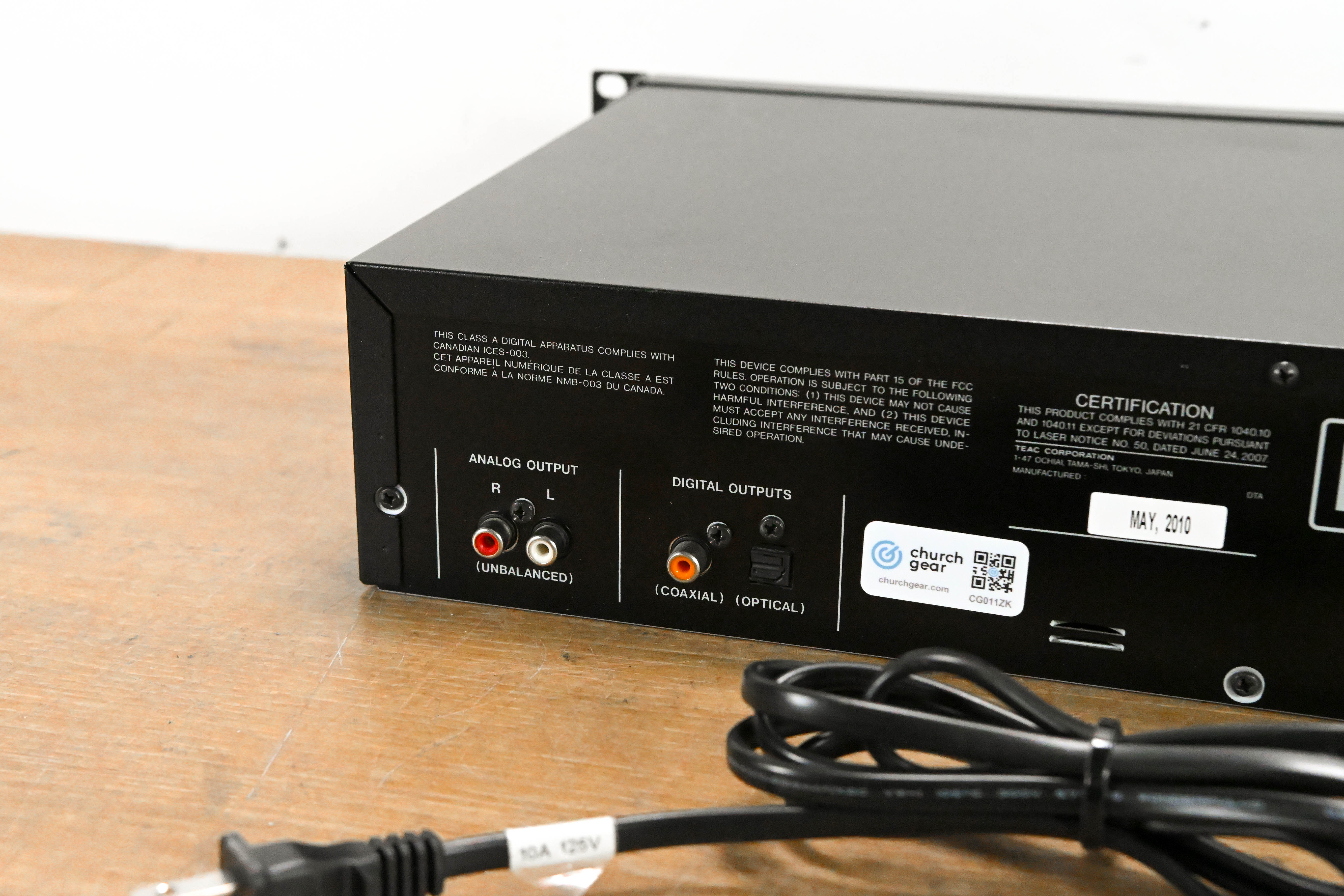 TASCAM CD-200 CD/MP3 Player
