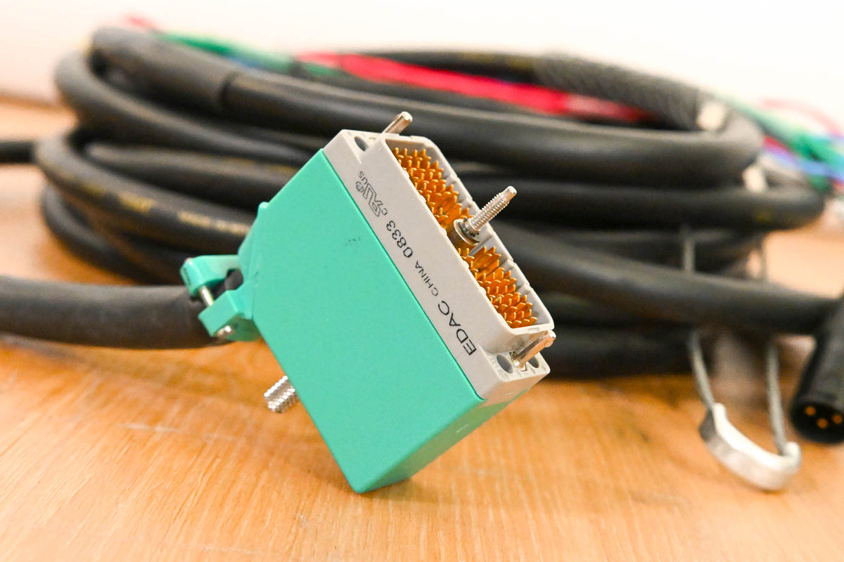 EWI 16-Channel EDAC to 16 XLRM Audio Snake Cable - 50'