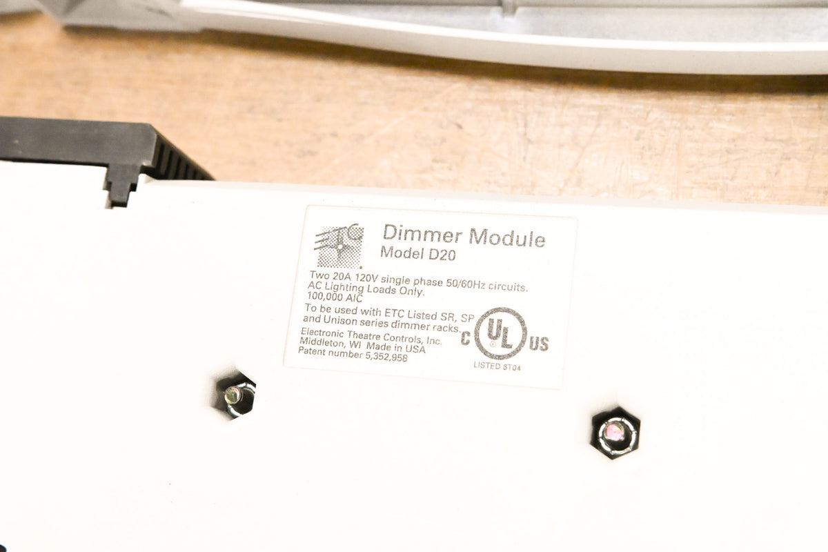 ETC D20 Dual 20A Dimmer Module (Pack of 4)