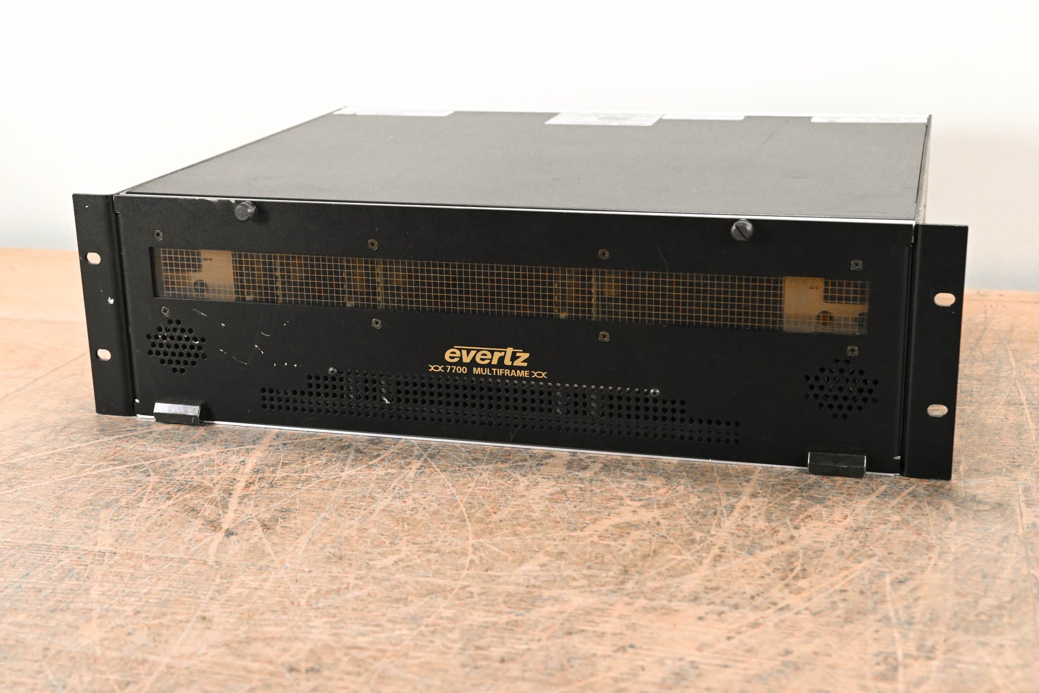 Evertz 7700FR-C Multiframe Chassis with Cards