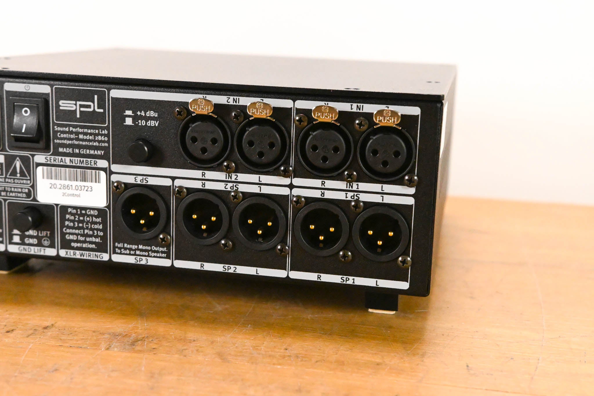SPL 2Control Dual-Channel Monitor Controller