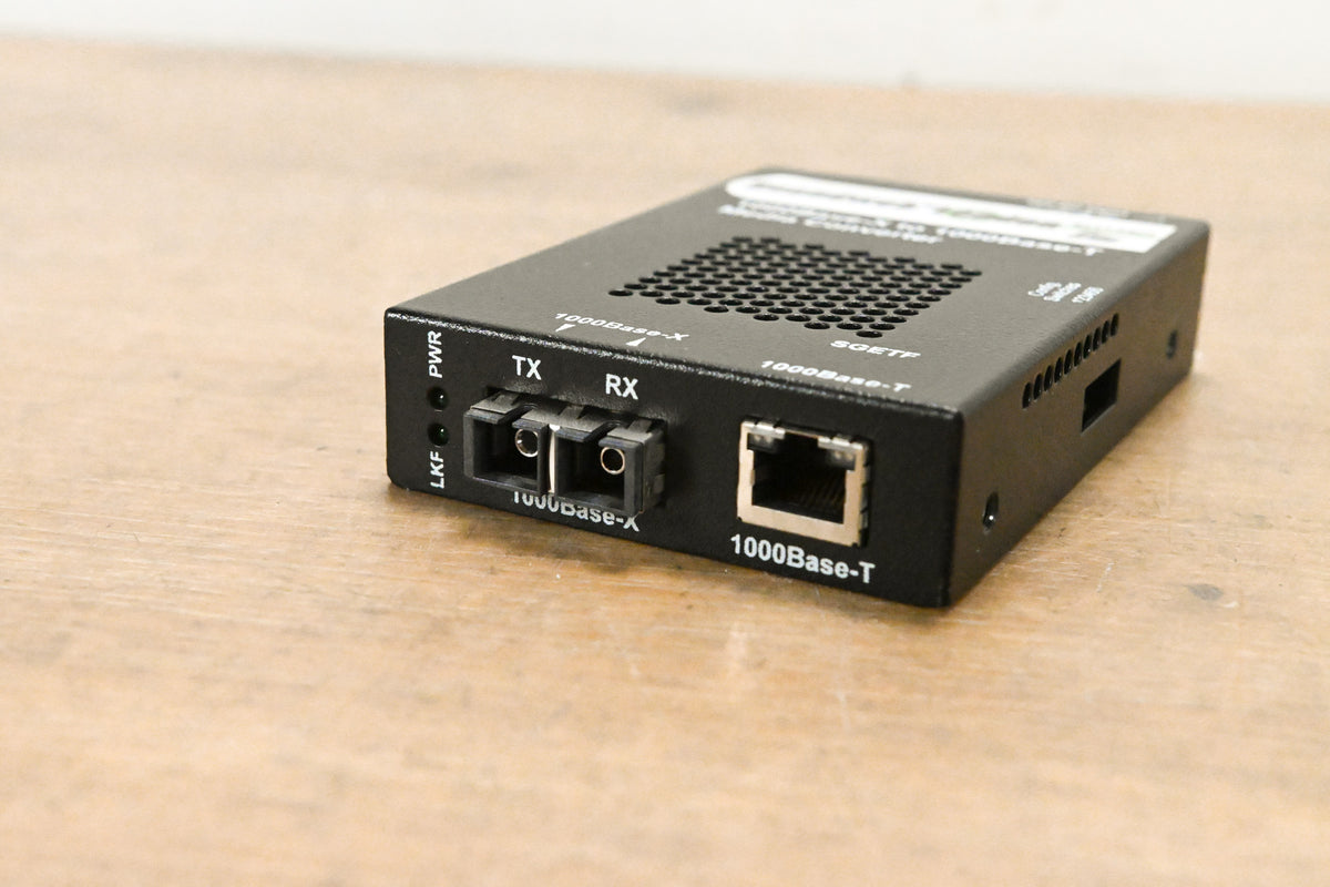 BSS Soundweb London BLU-MC1 1000Base-X to 1000Base-T Converter (NO PSU)