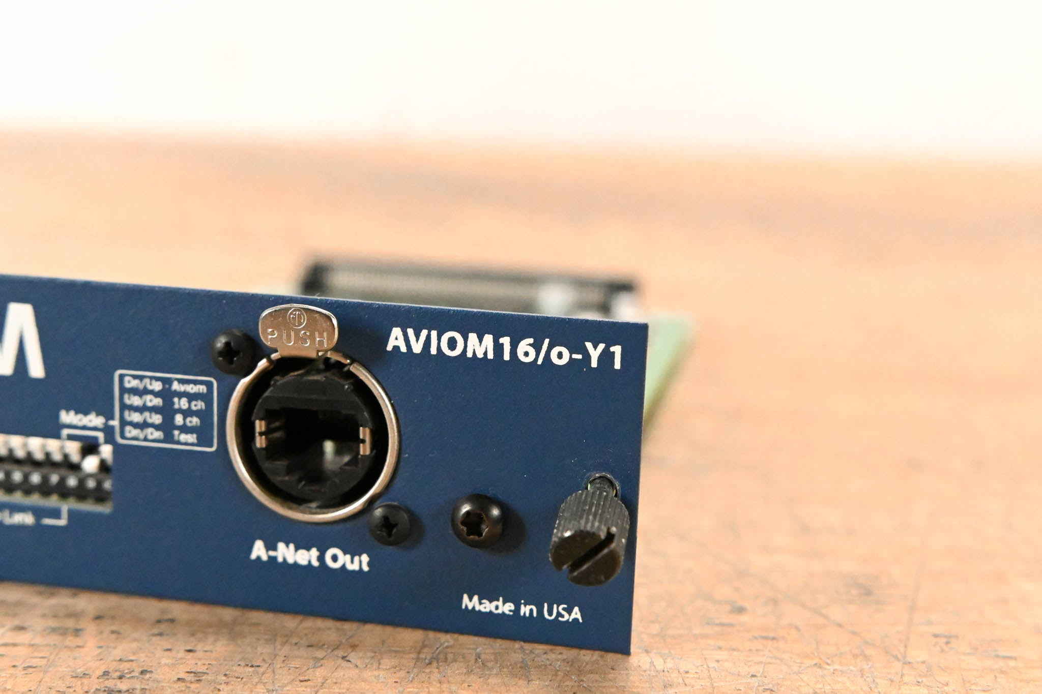 Aviom 16/o-Y1 A-Net Card for Yamaha Digital Products