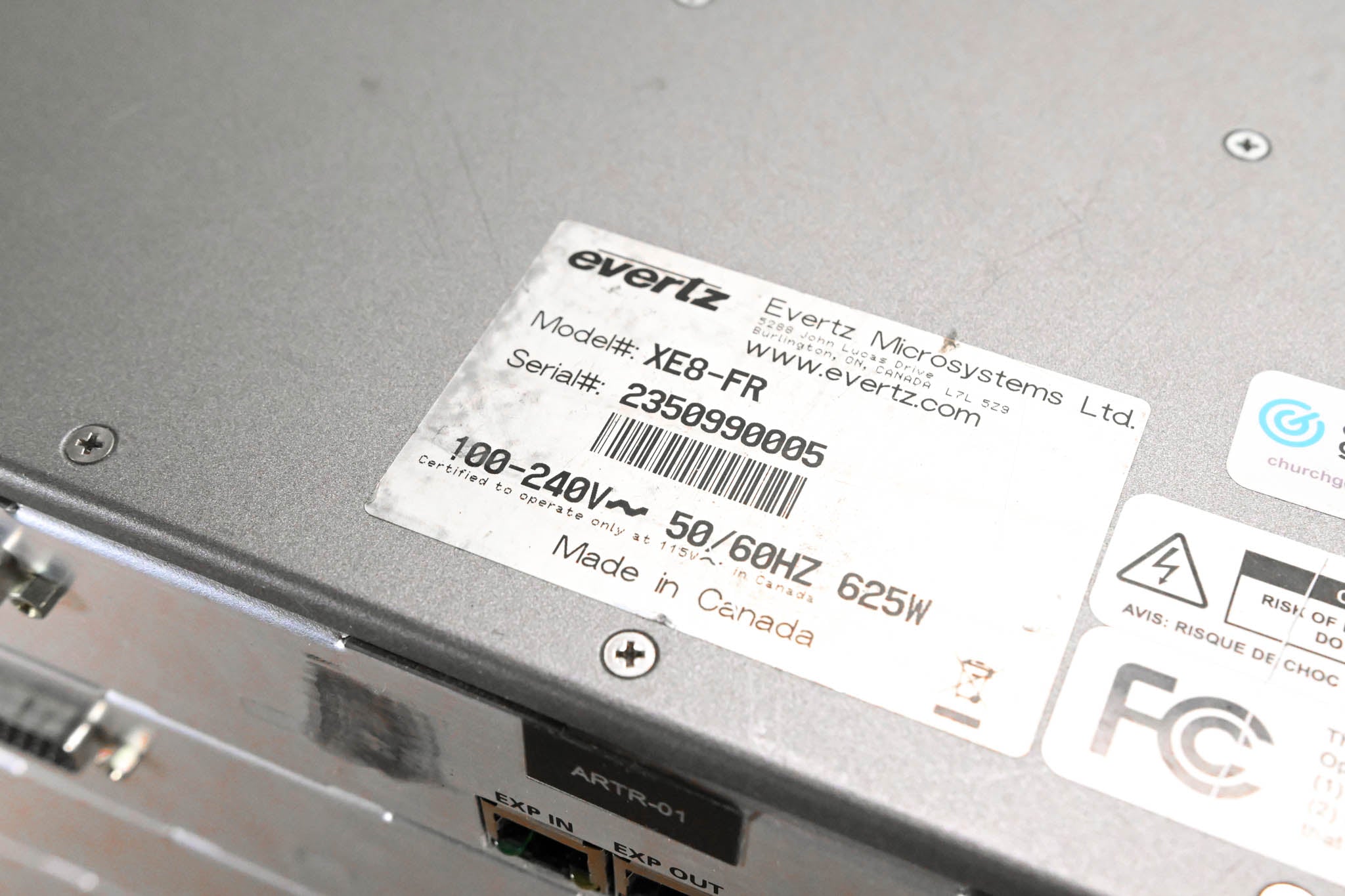 Evertz XE8-128x128 Xenon Multi-Format Router