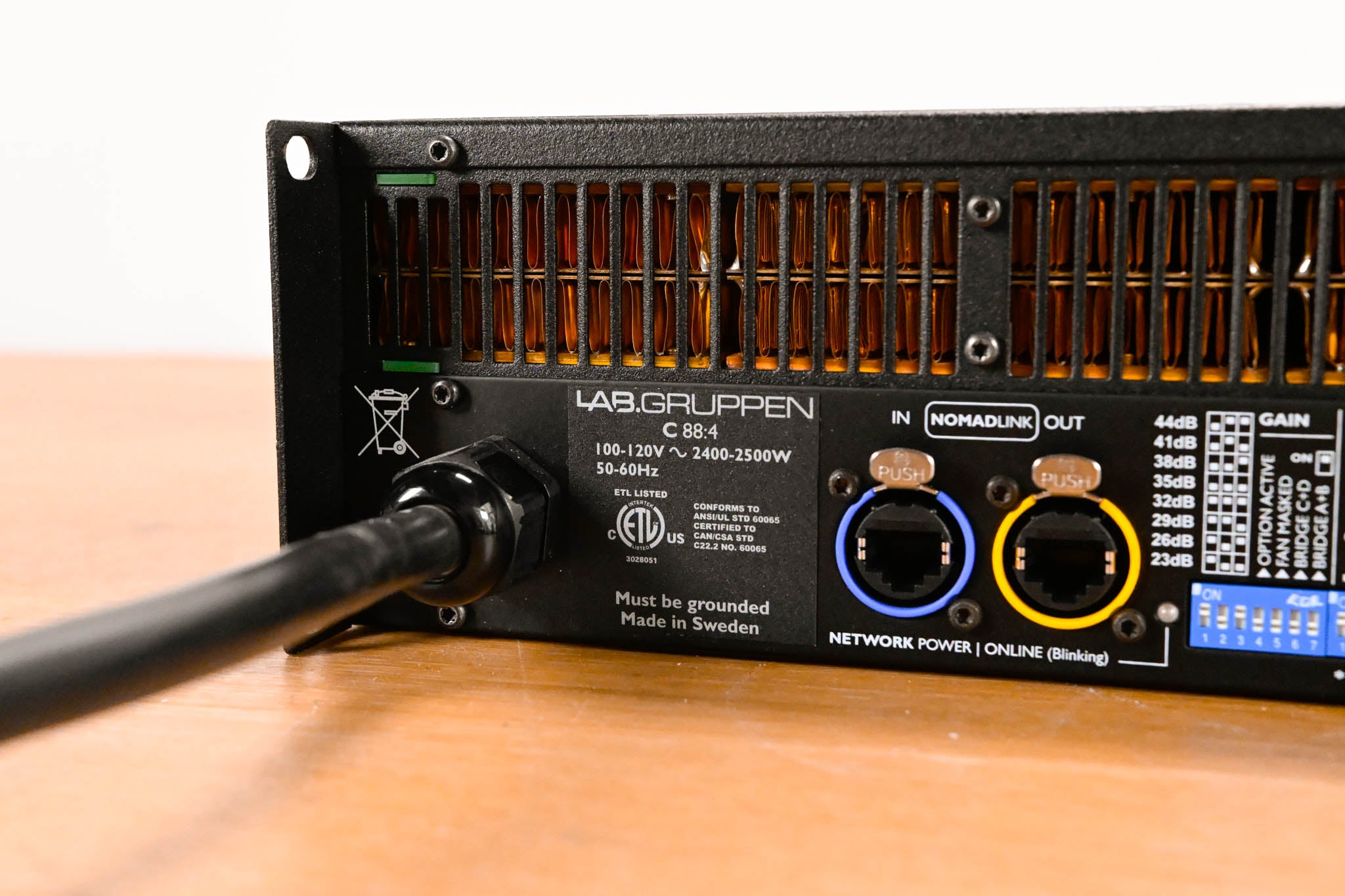 Lab Gruppen C 88:4 4-Channel Power Amplifier
