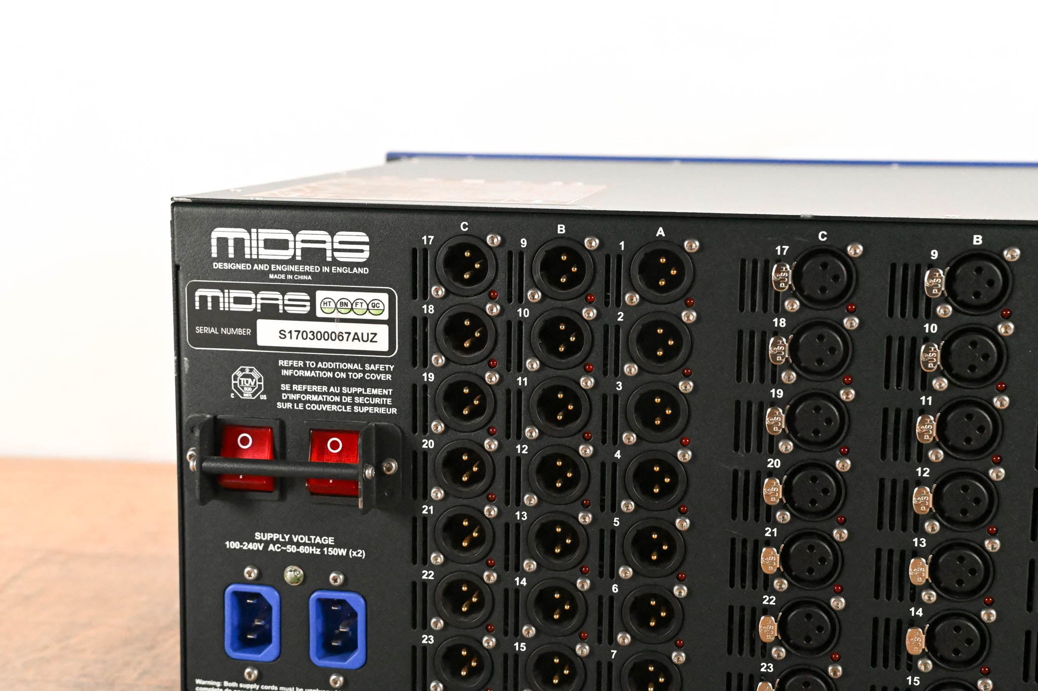 Midas DL231 24x24 Active Microphone Splitter