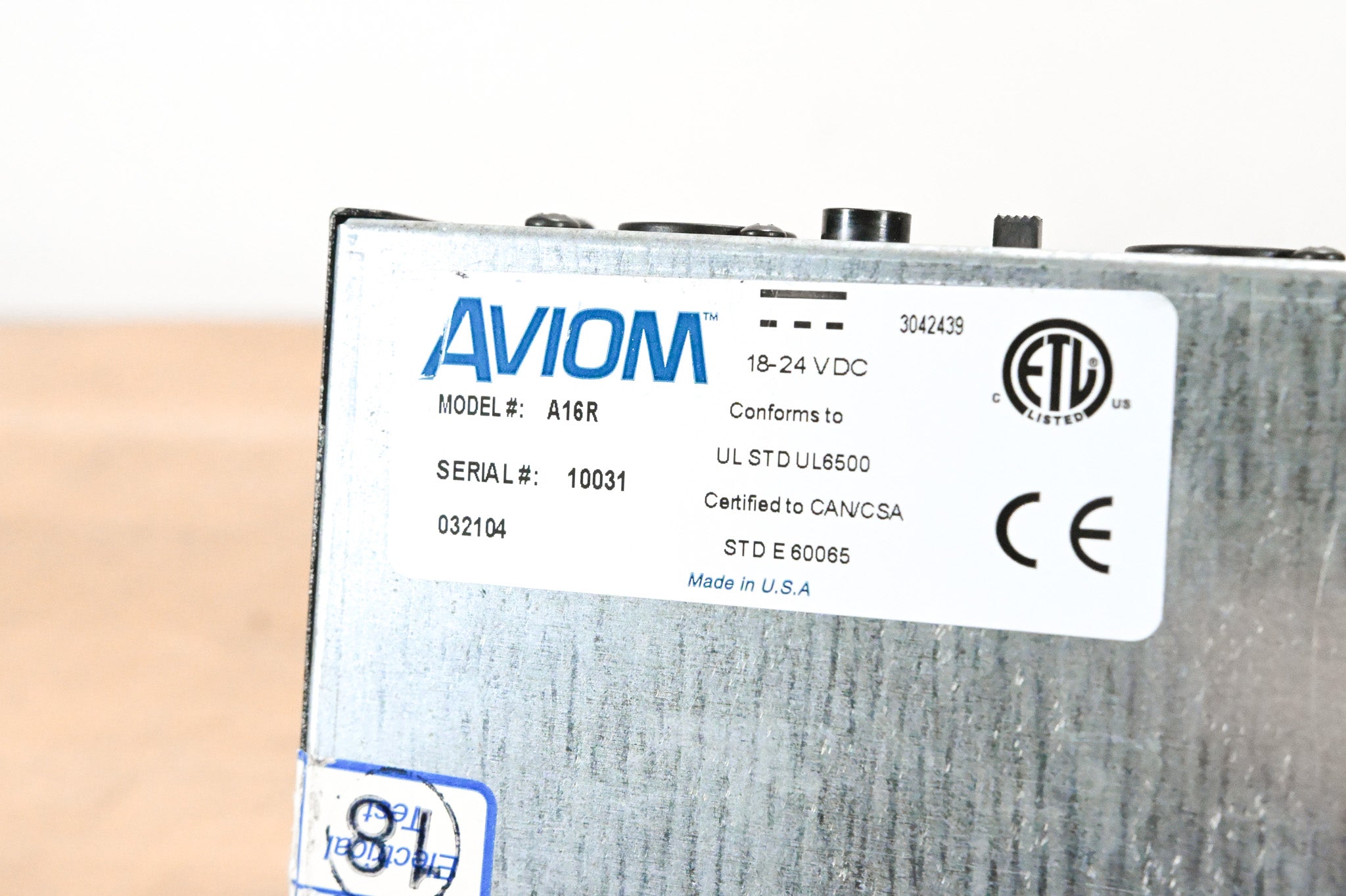 Aviom A-16R Rack-Mounted Personal Mixer