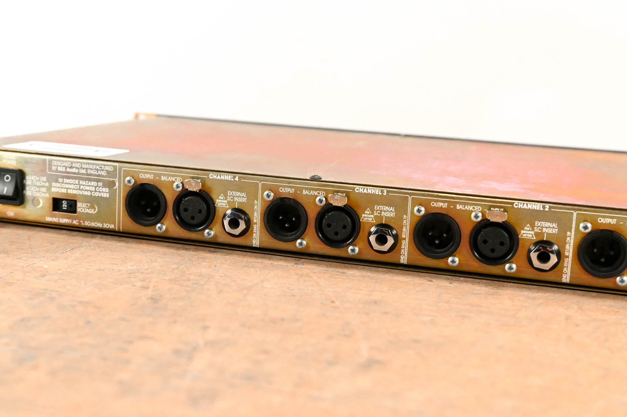 BSS DPR-404 4-Channel Compressor/De-Esser