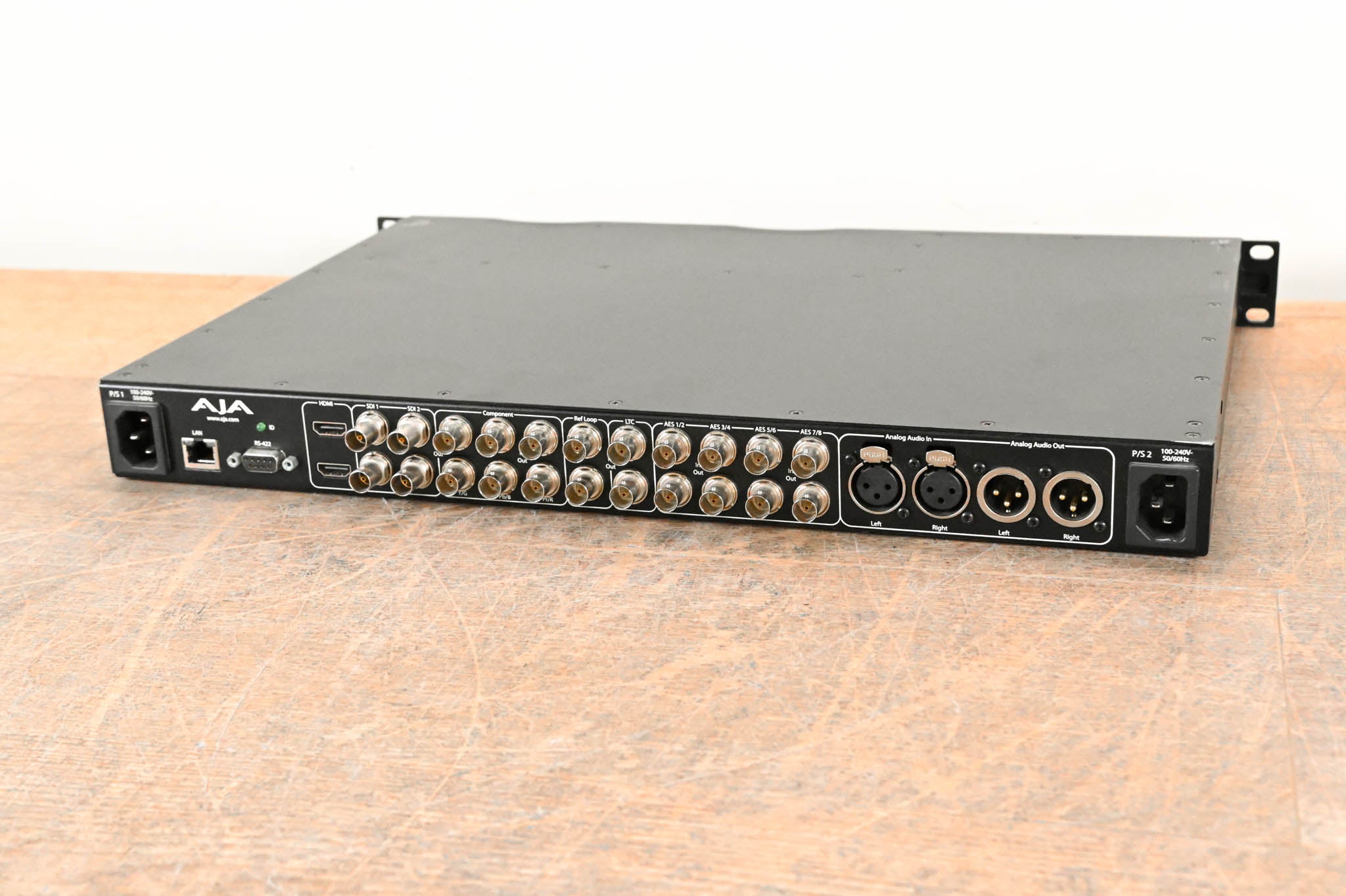 AJA Ki Pro Rack File-Based Recorder and Player with two 500GB Hard Disks