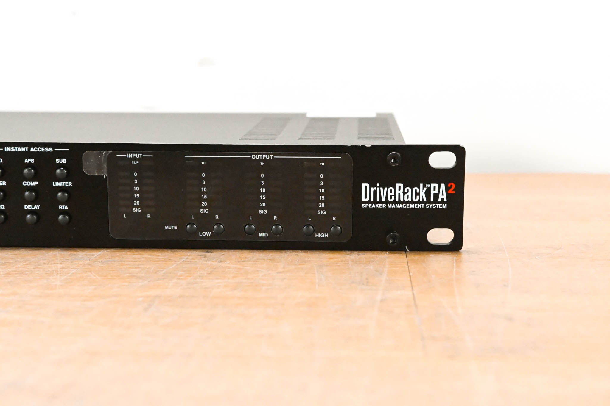 dbx DriveRack PA2 Complete Loudspeaker Management System